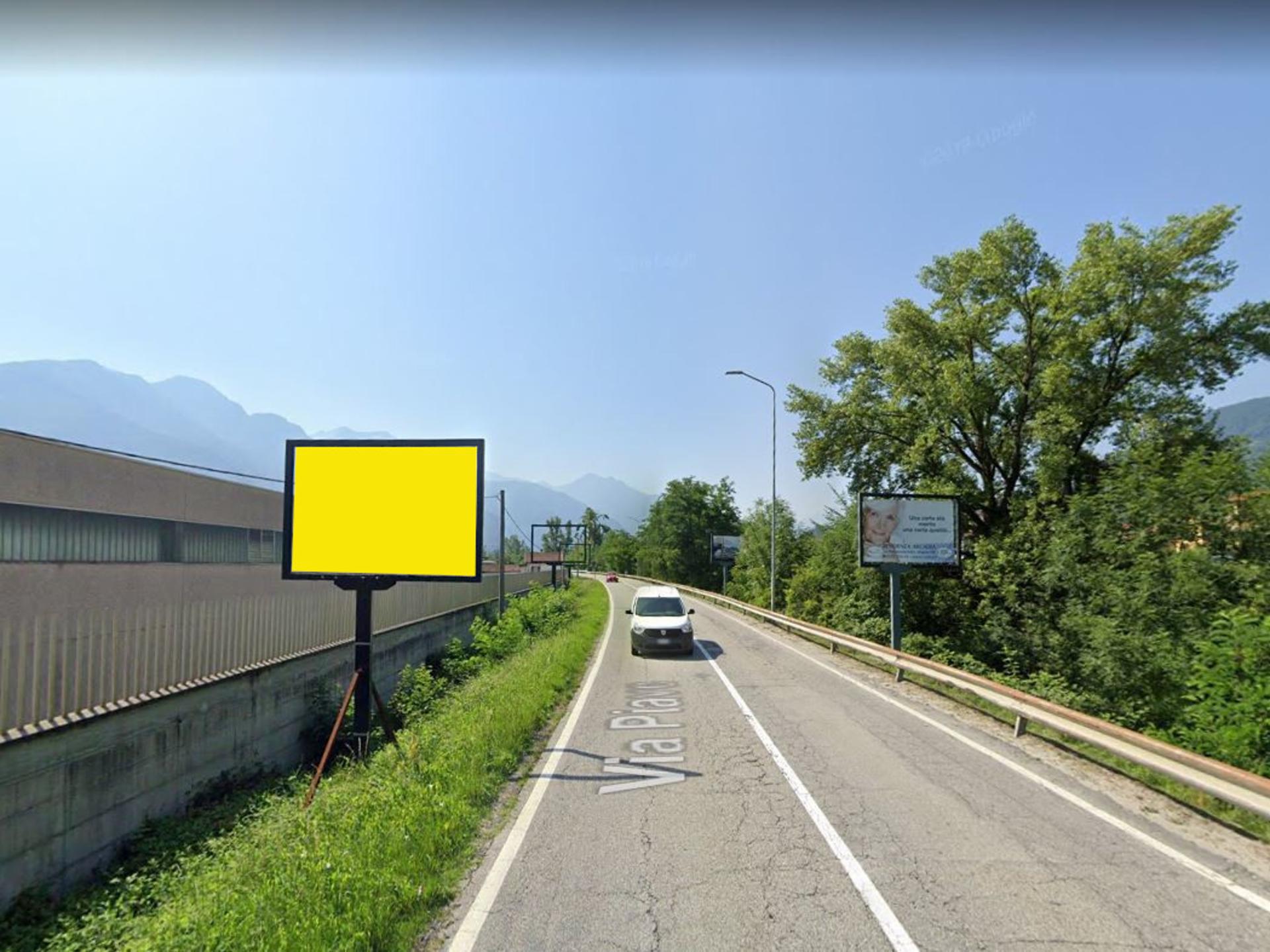 Impianto POSTER a Domodossola, in zona Lidl