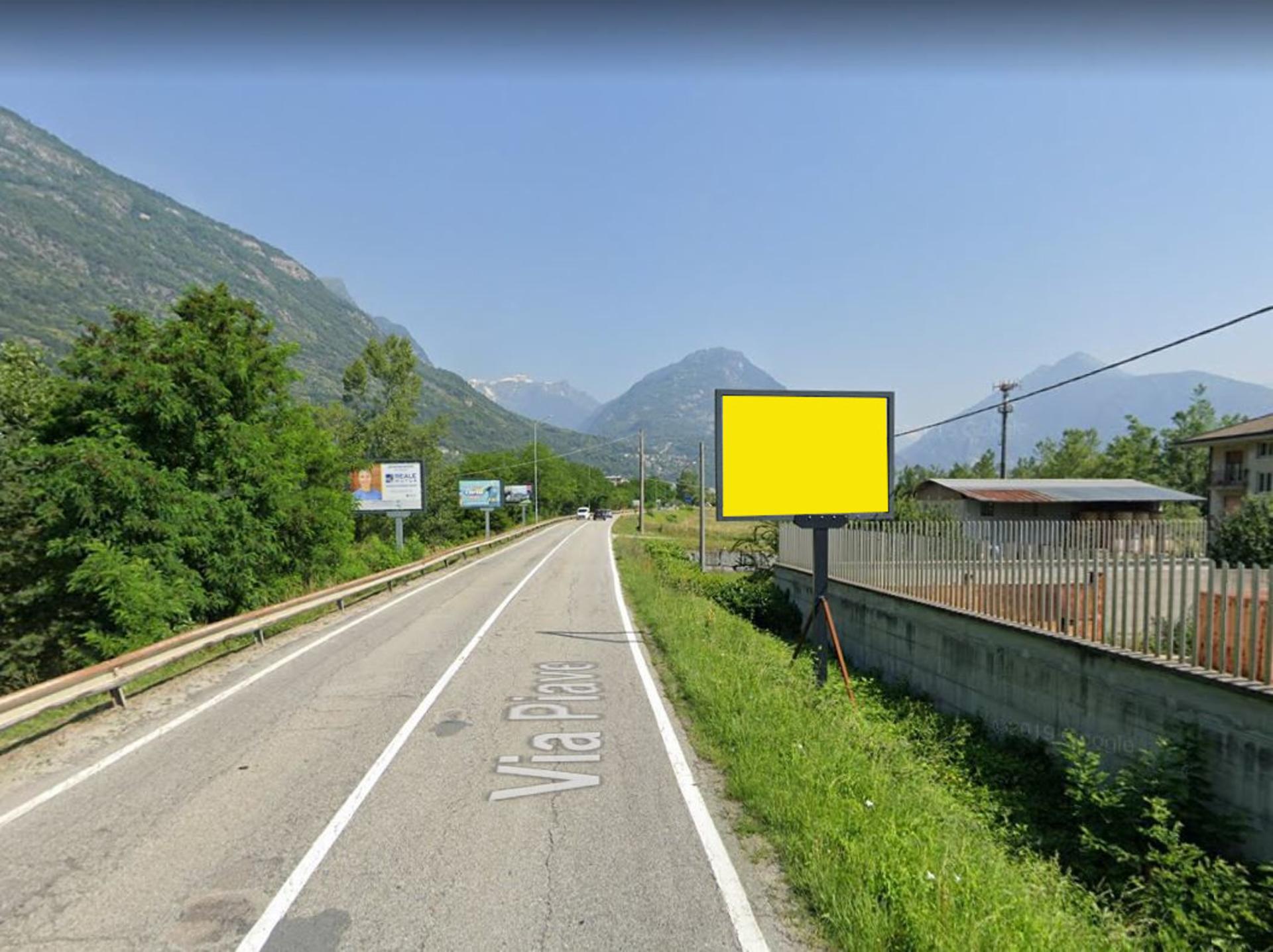 Impianto POSTER a Domodossola, in zona Lidl