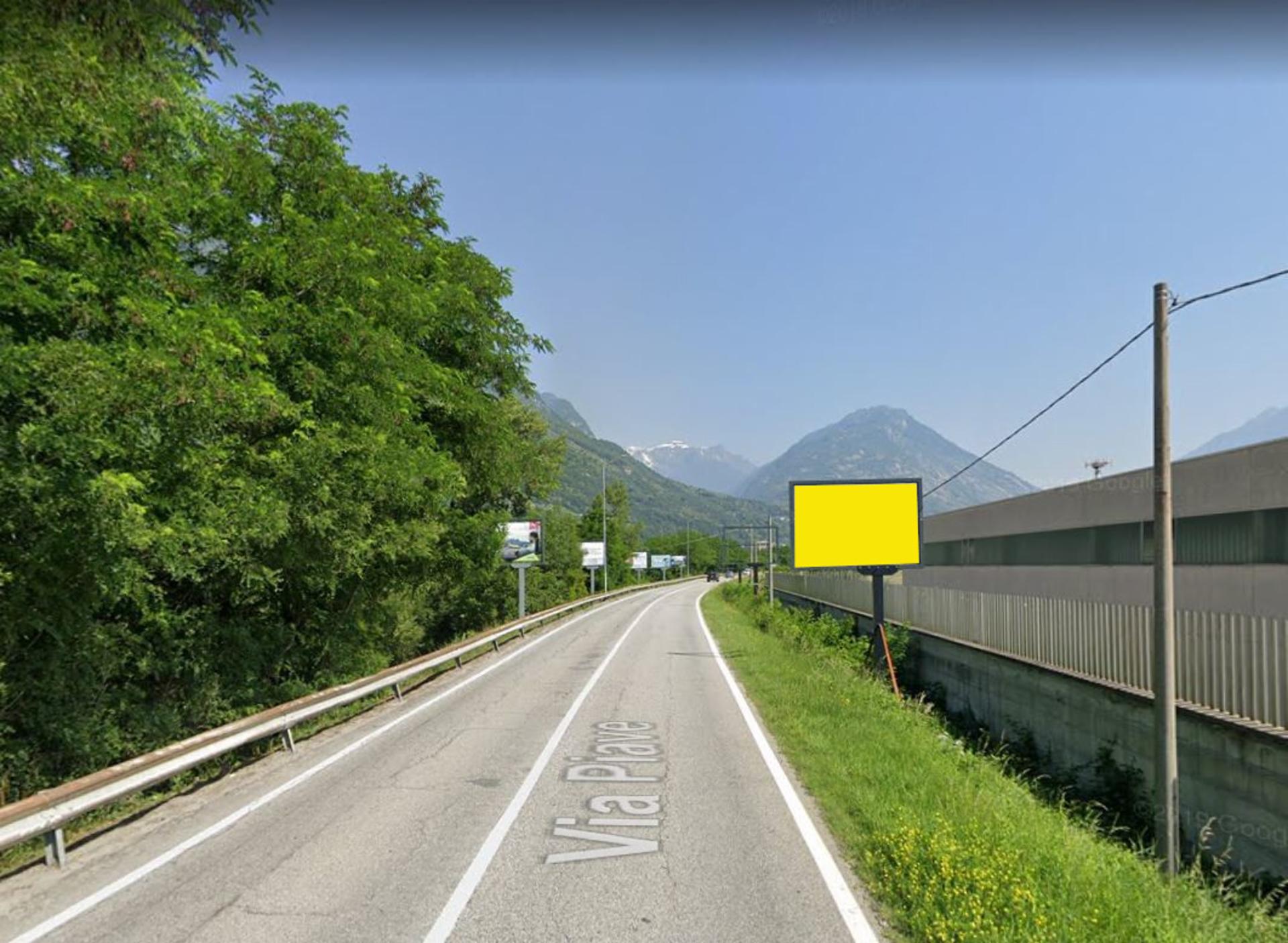 Impianto POSTER a Domodossola, in zona Lidl
