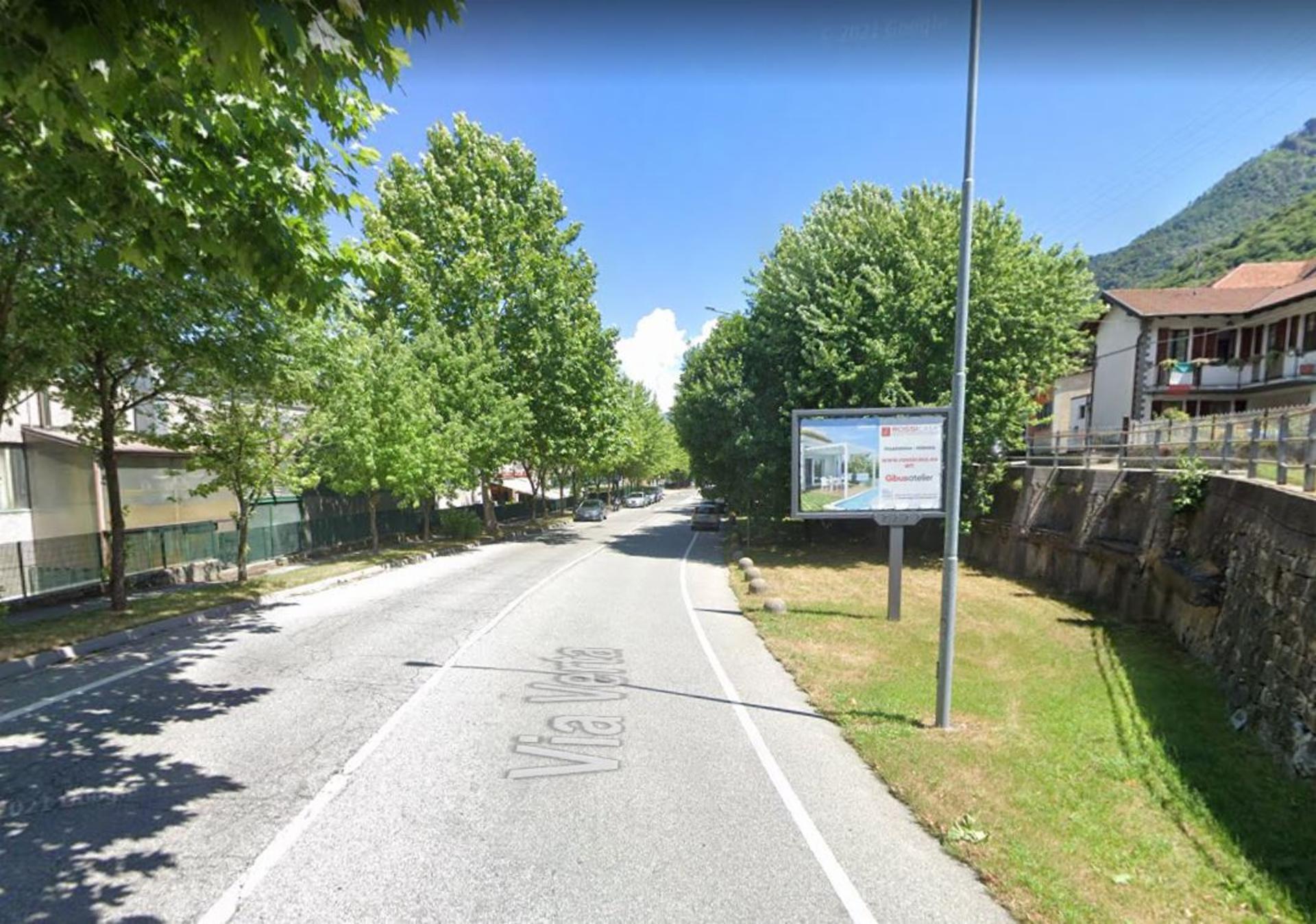 Impianto POSTER a Omegna, in zona Comando Stazione Carabinieri Omegna
