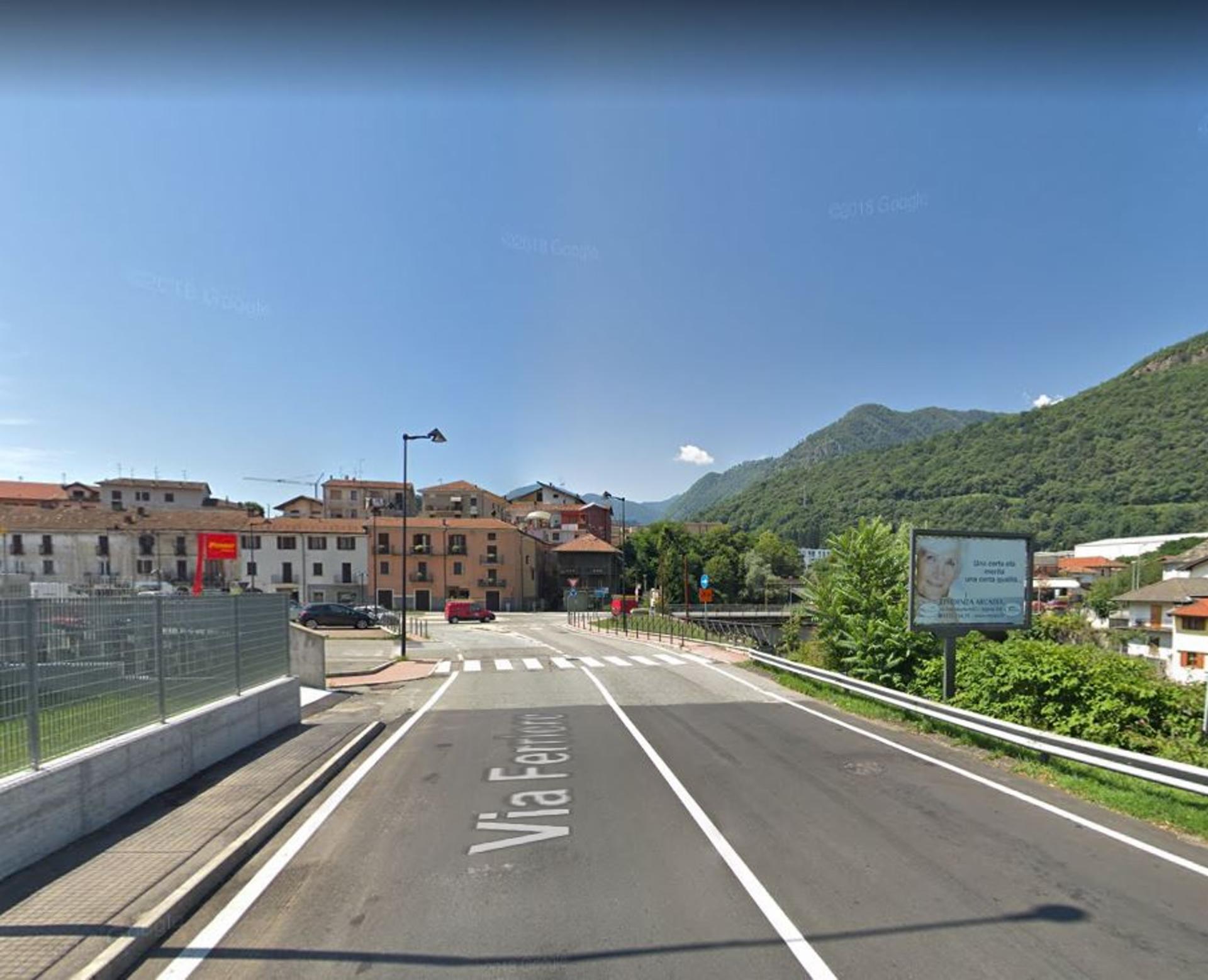 Impianto POSTER a Omegna, in zona Circolo Arci Dino Pavoni