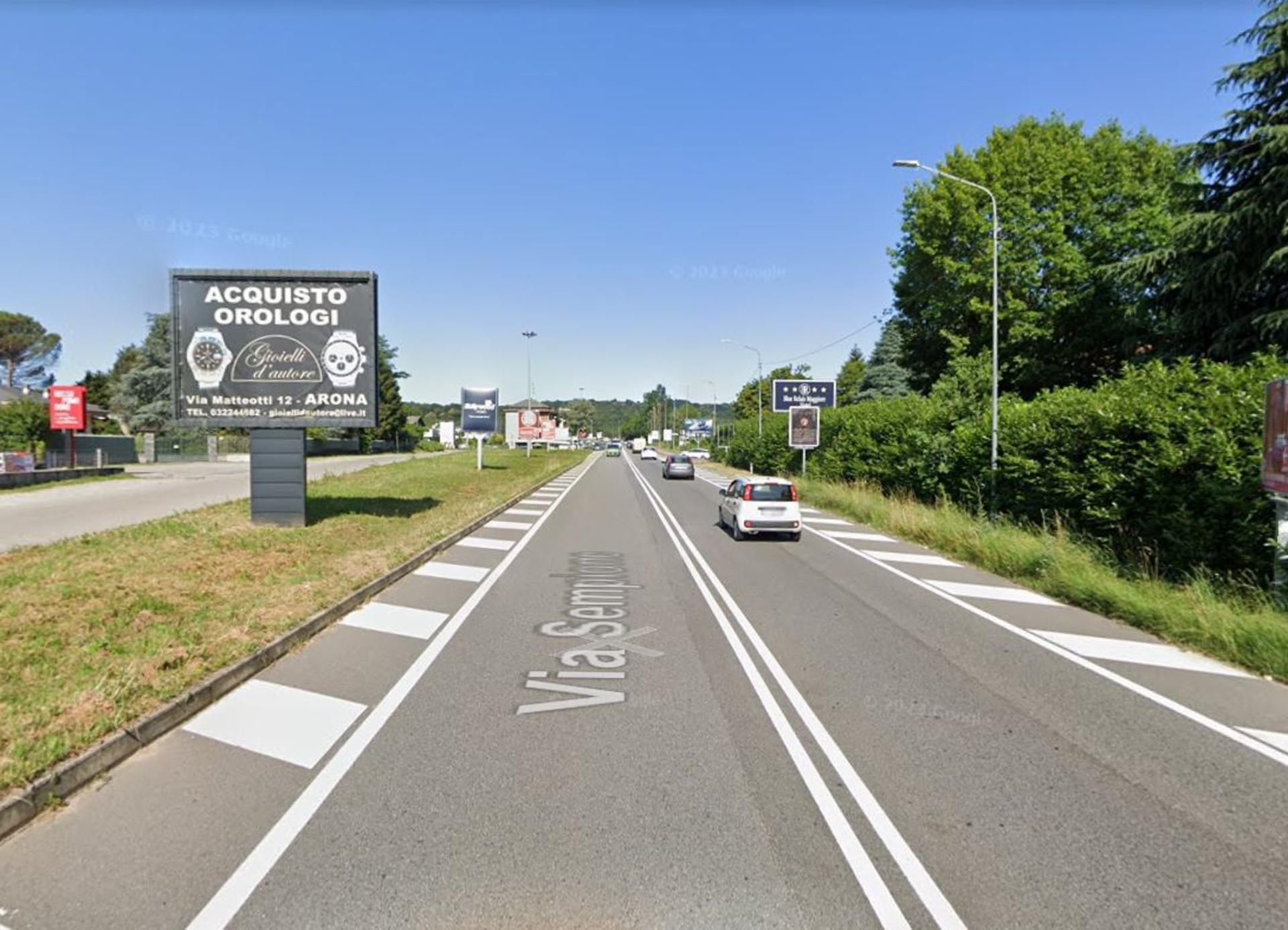 Impianto POSTER a Castelletto sopra Ticino, in zona Dorelan