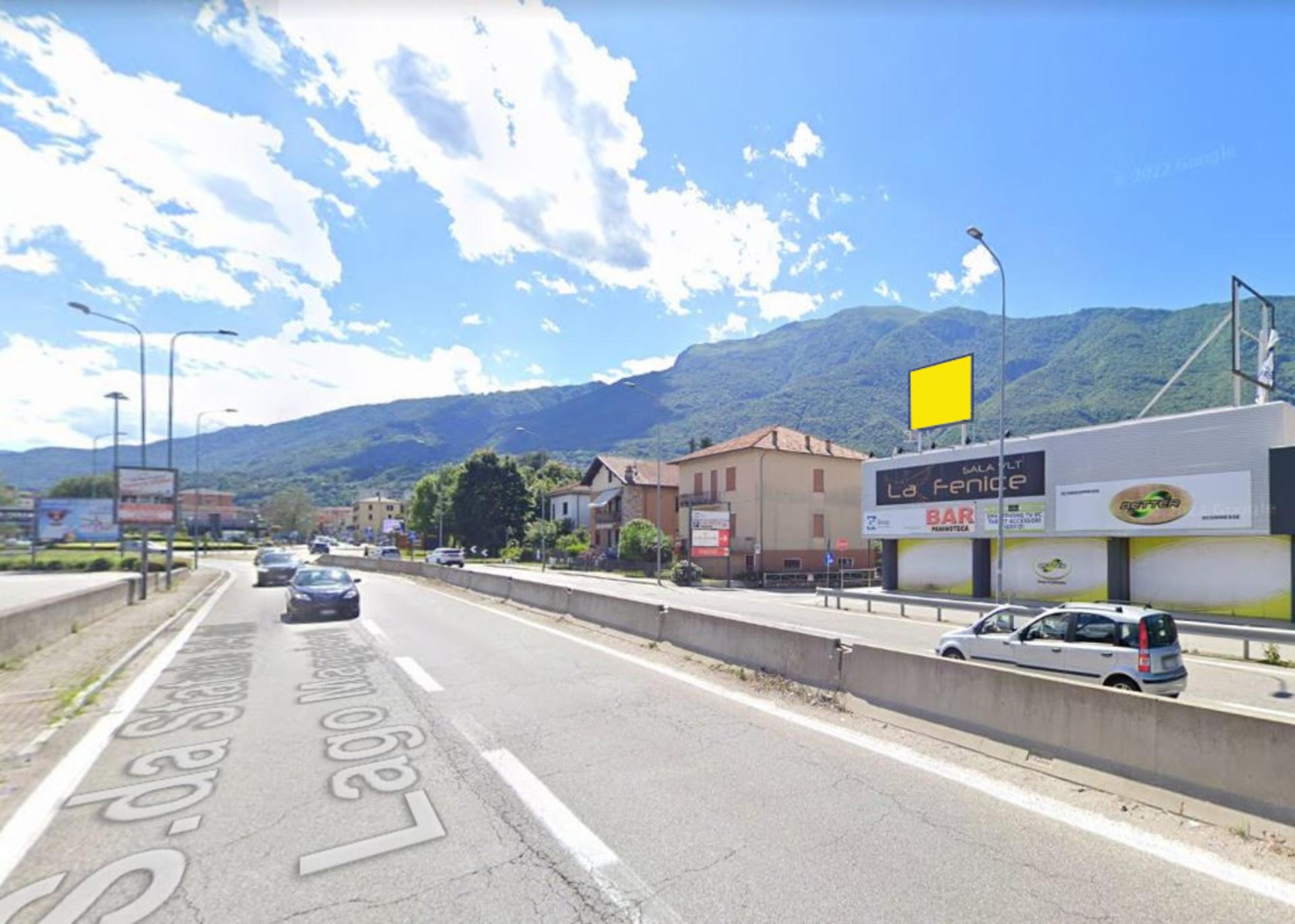 Impianto POSTER a Gravellona Toce, in zona Piazza Italia