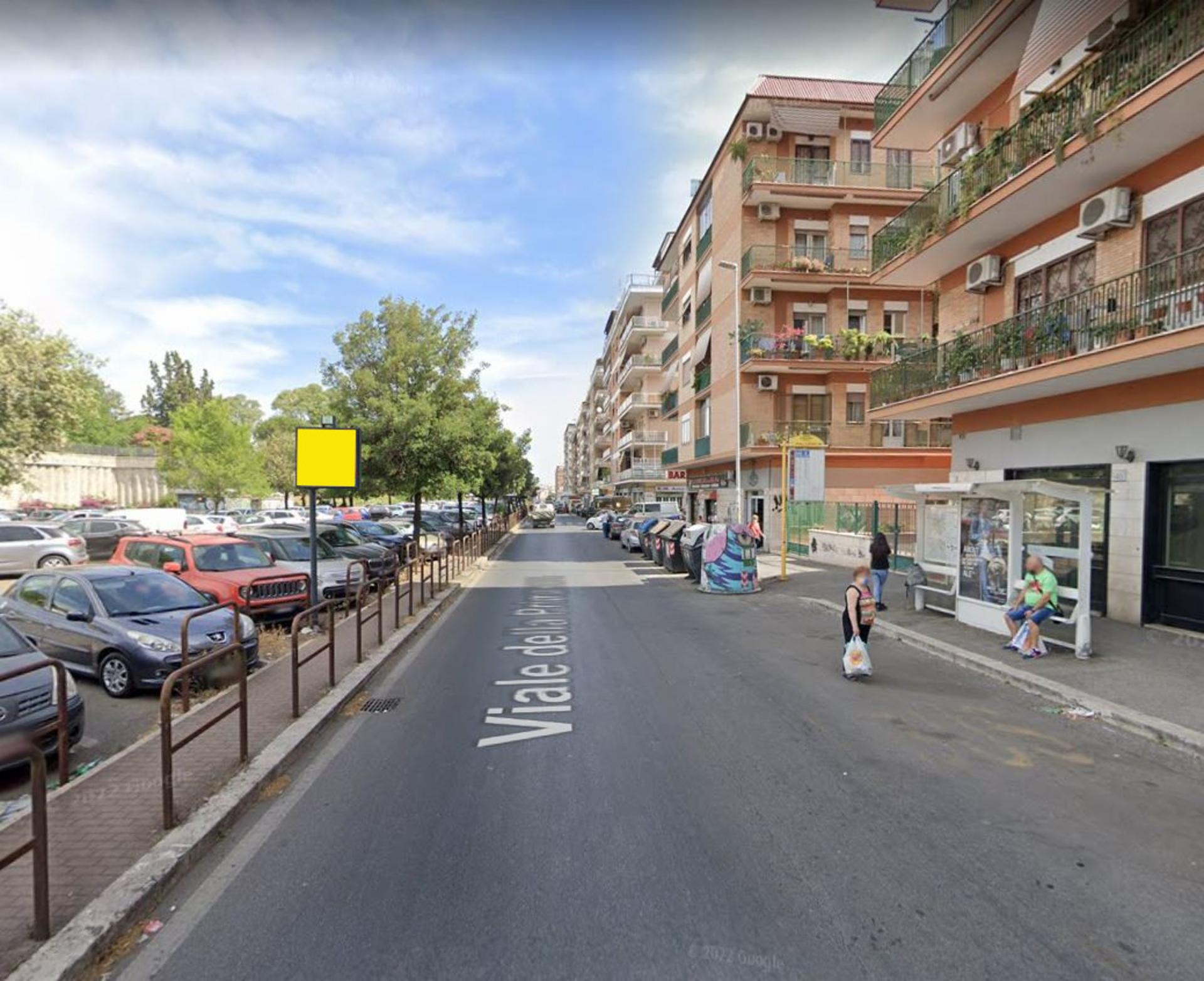 Impianto PALINA a Roma, in zona OVS