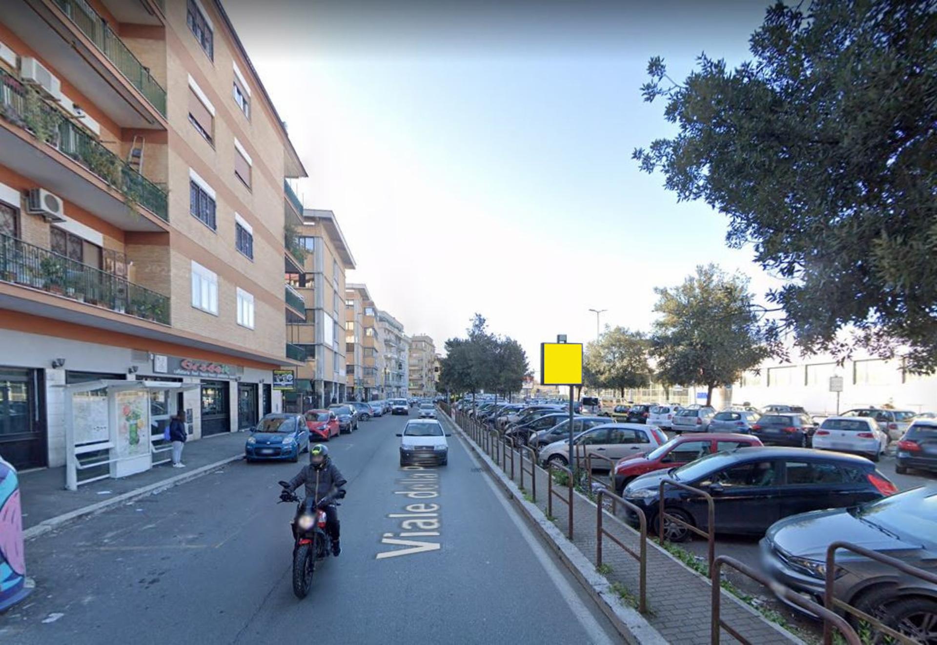 Impianto PALINA a Roma, in zona OVS