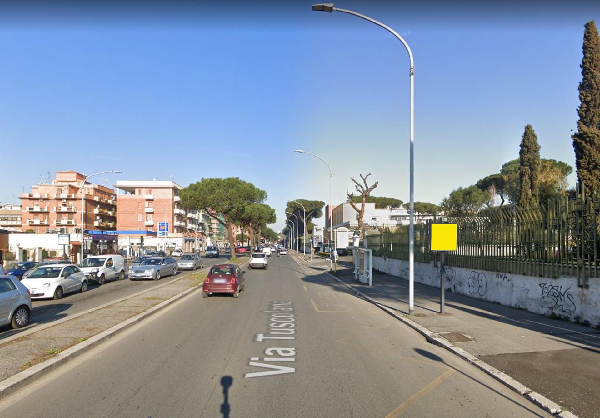 Impianto PALINA a Roma, in zona Eni Shop