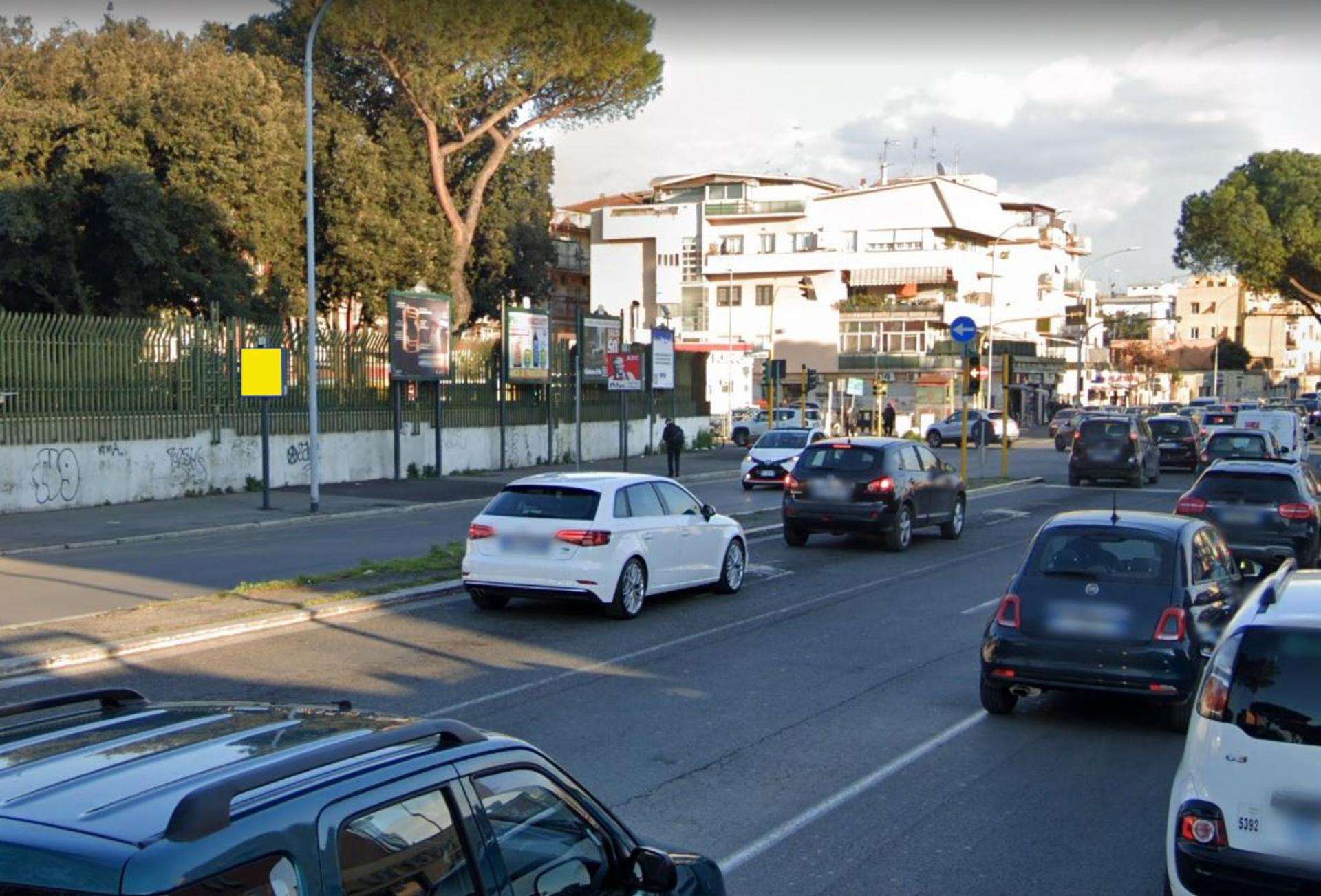 Impianto PALINA a Roma, in zona Eni Shop