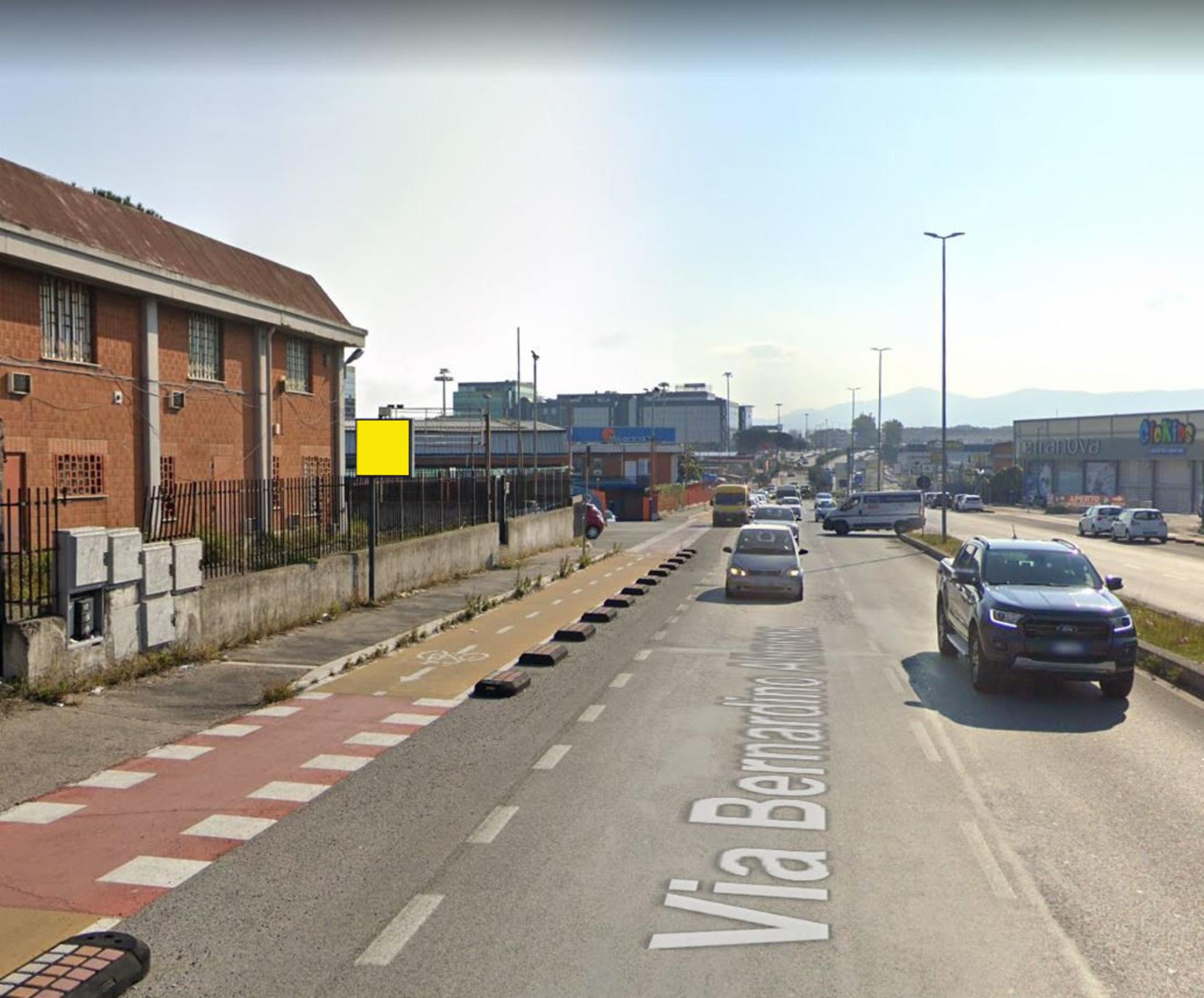 Impianto PALINA a Roma, in zona Lidl