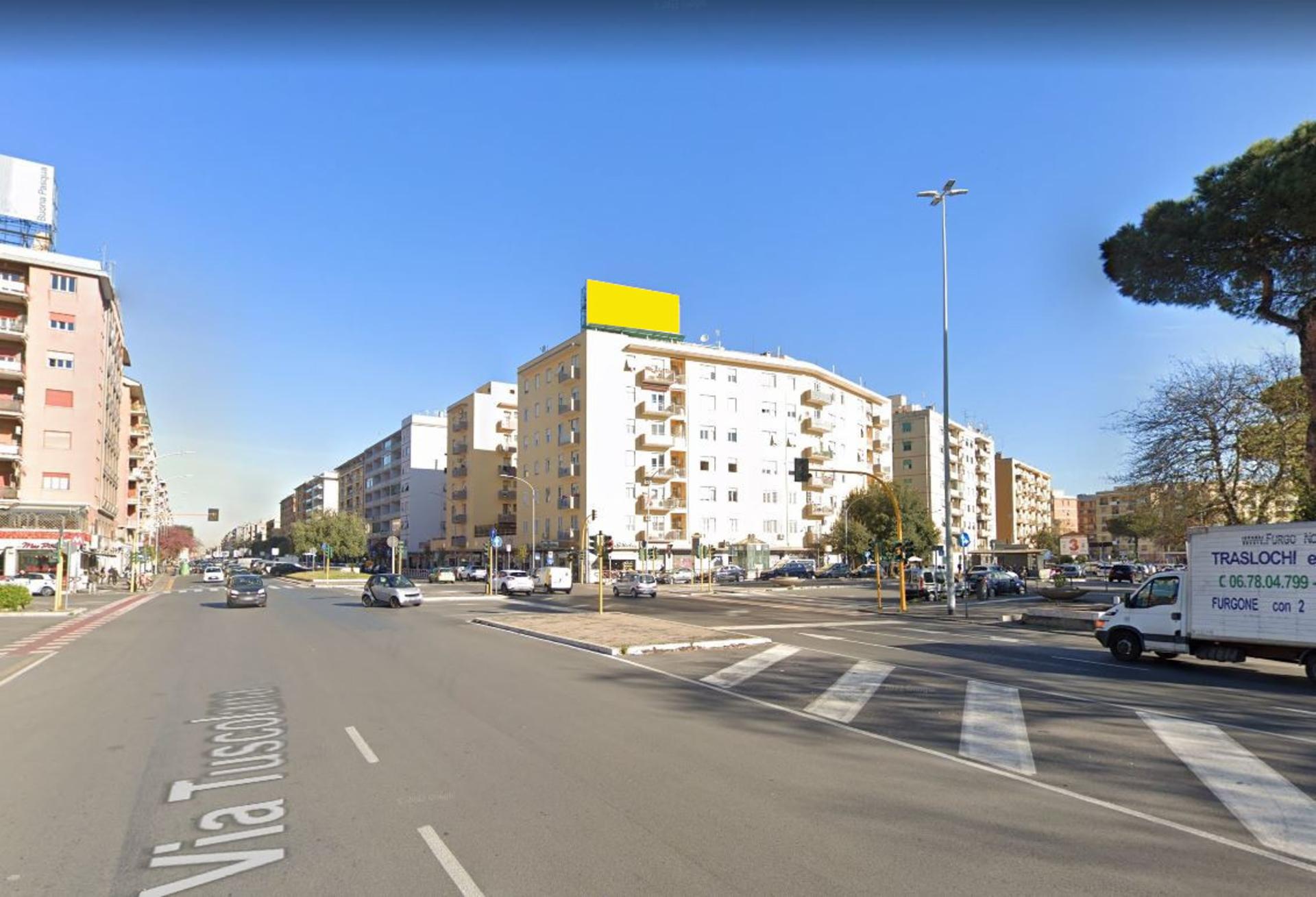 Impianto MAXI LED a Roma, in zona Jessica
