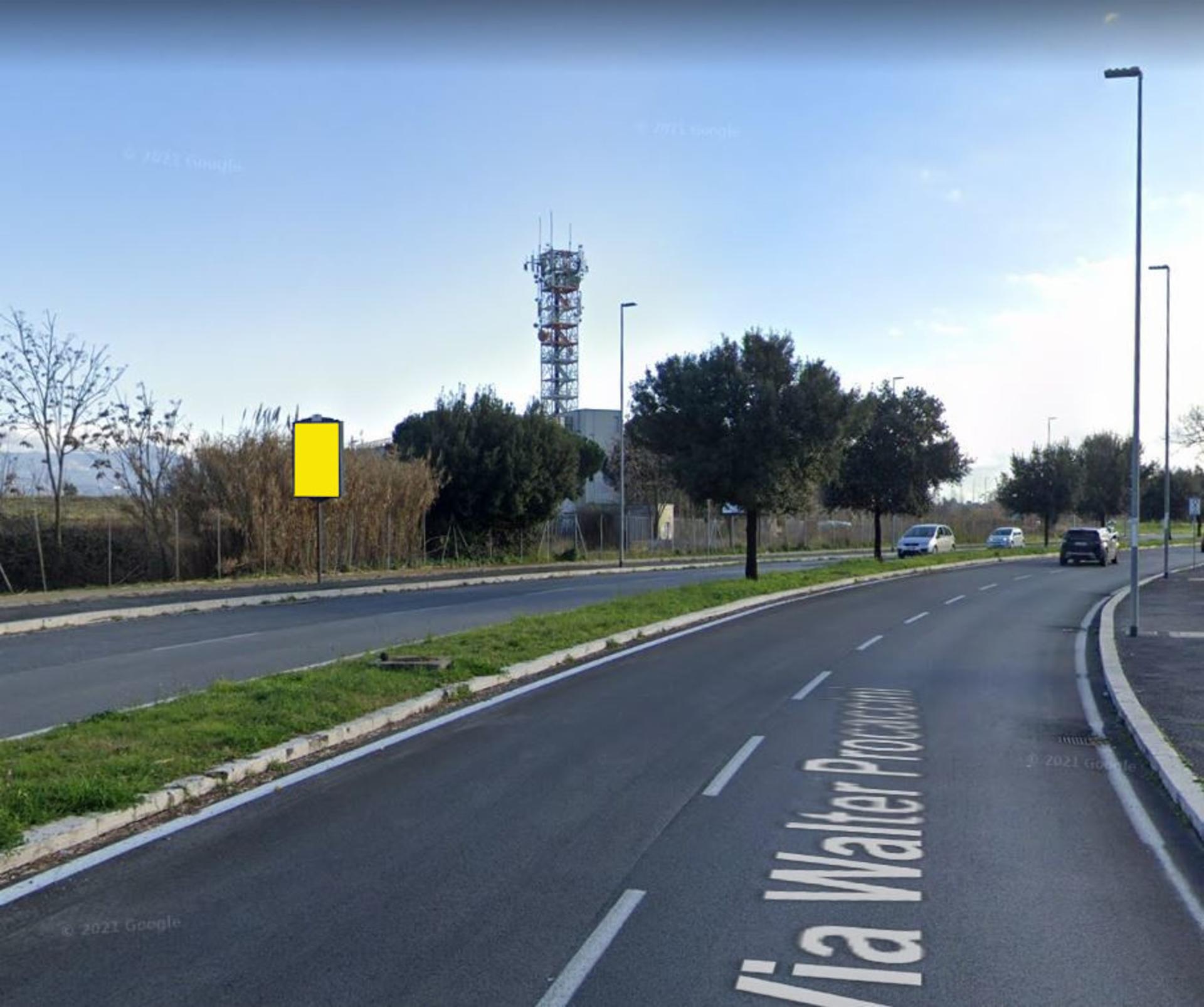 Impianto CARTELLONISTICA a Roma, in zona Ciak