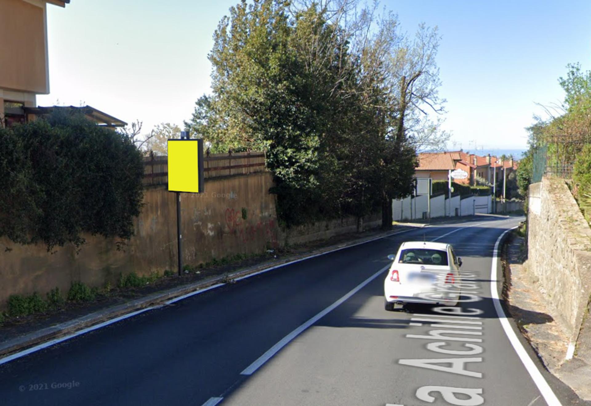 Impianto CARTELLONISTICA a Genzano di Roma, in zona Dacci un taglio di Alessandro Cianfanelli