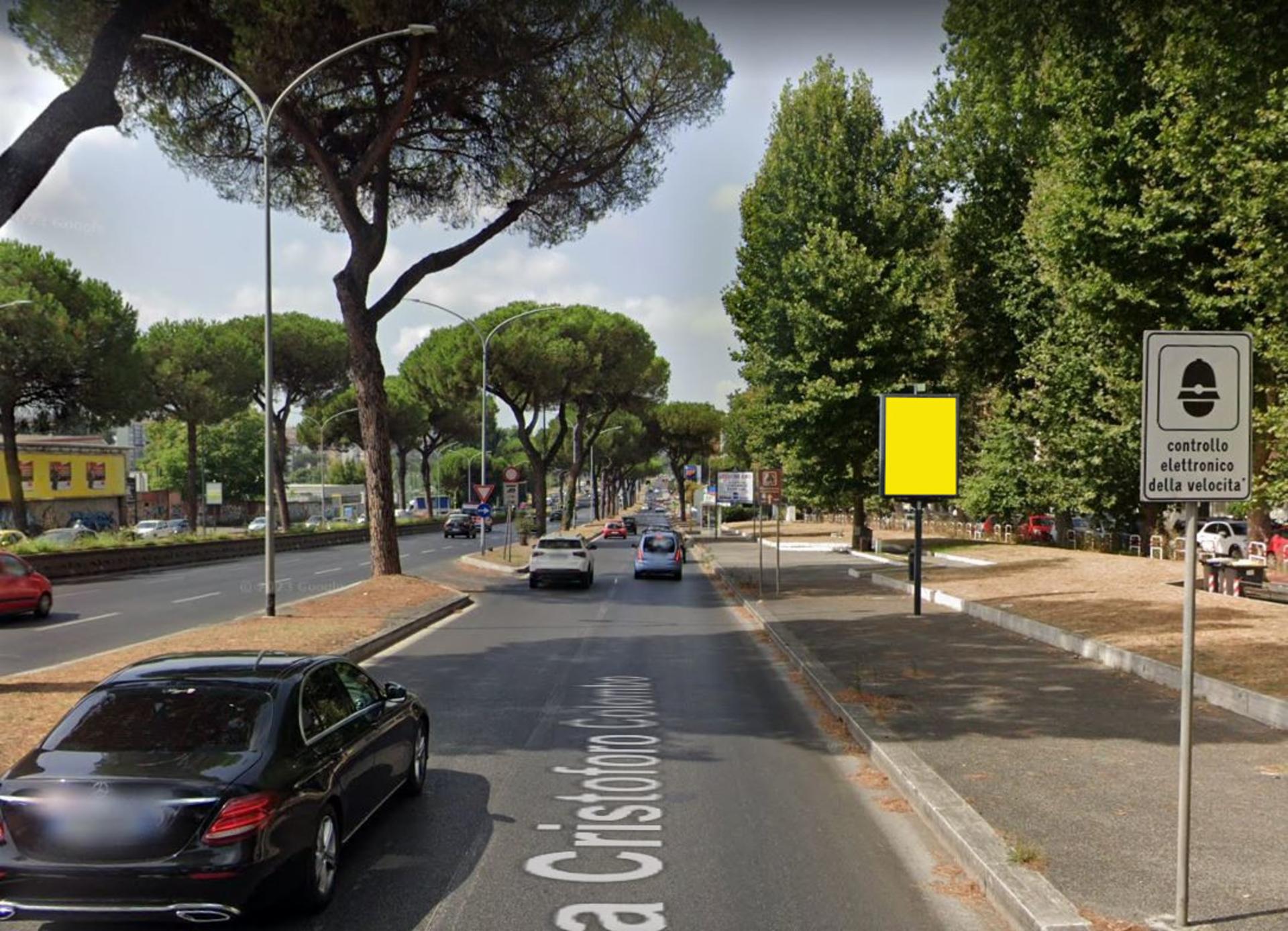 Impianto CARTELLONISTICA a Roma, in zona Sushi Ren