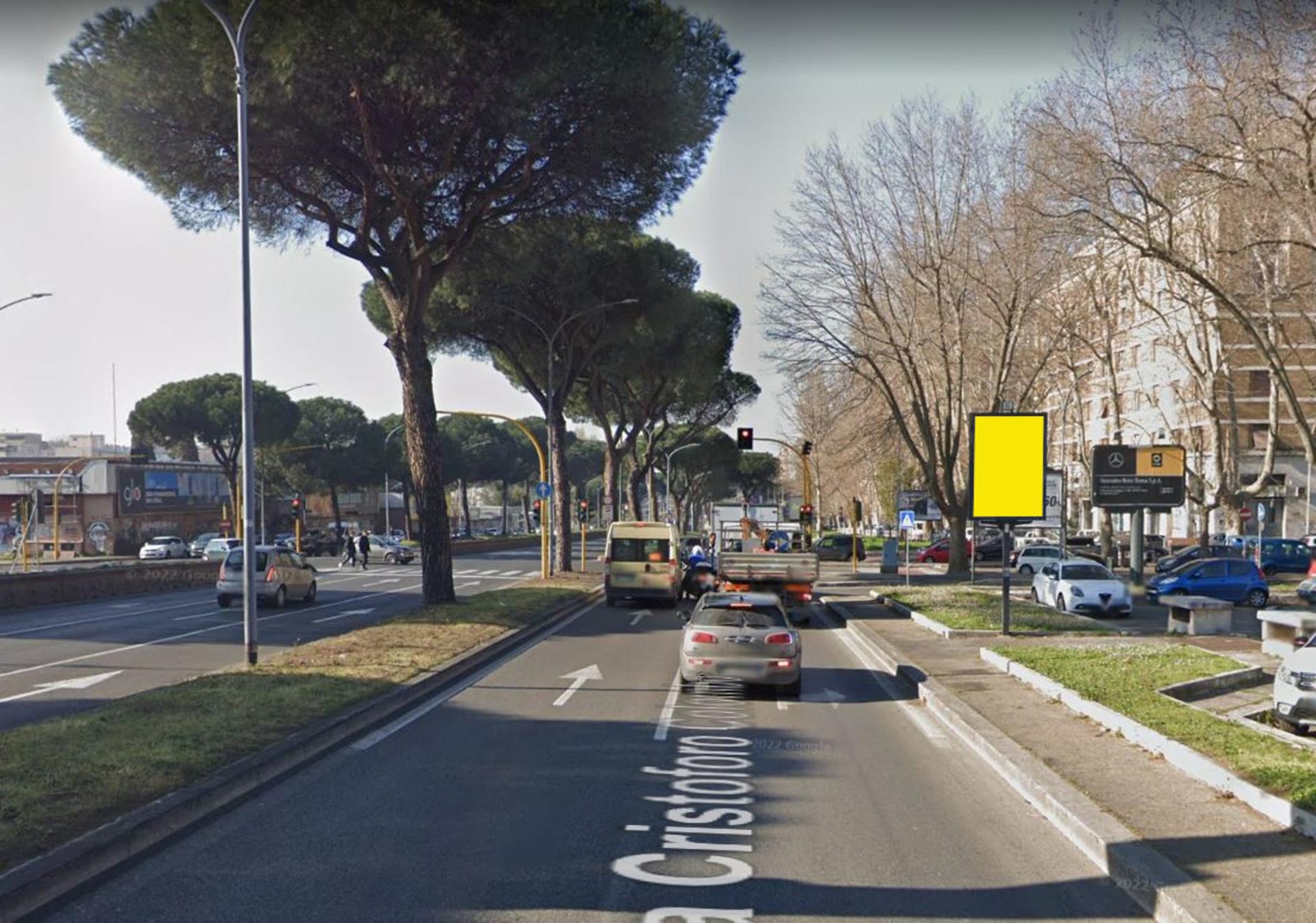 Impianto CARTELLONISTICA a Roma, in zona Sushi Ren