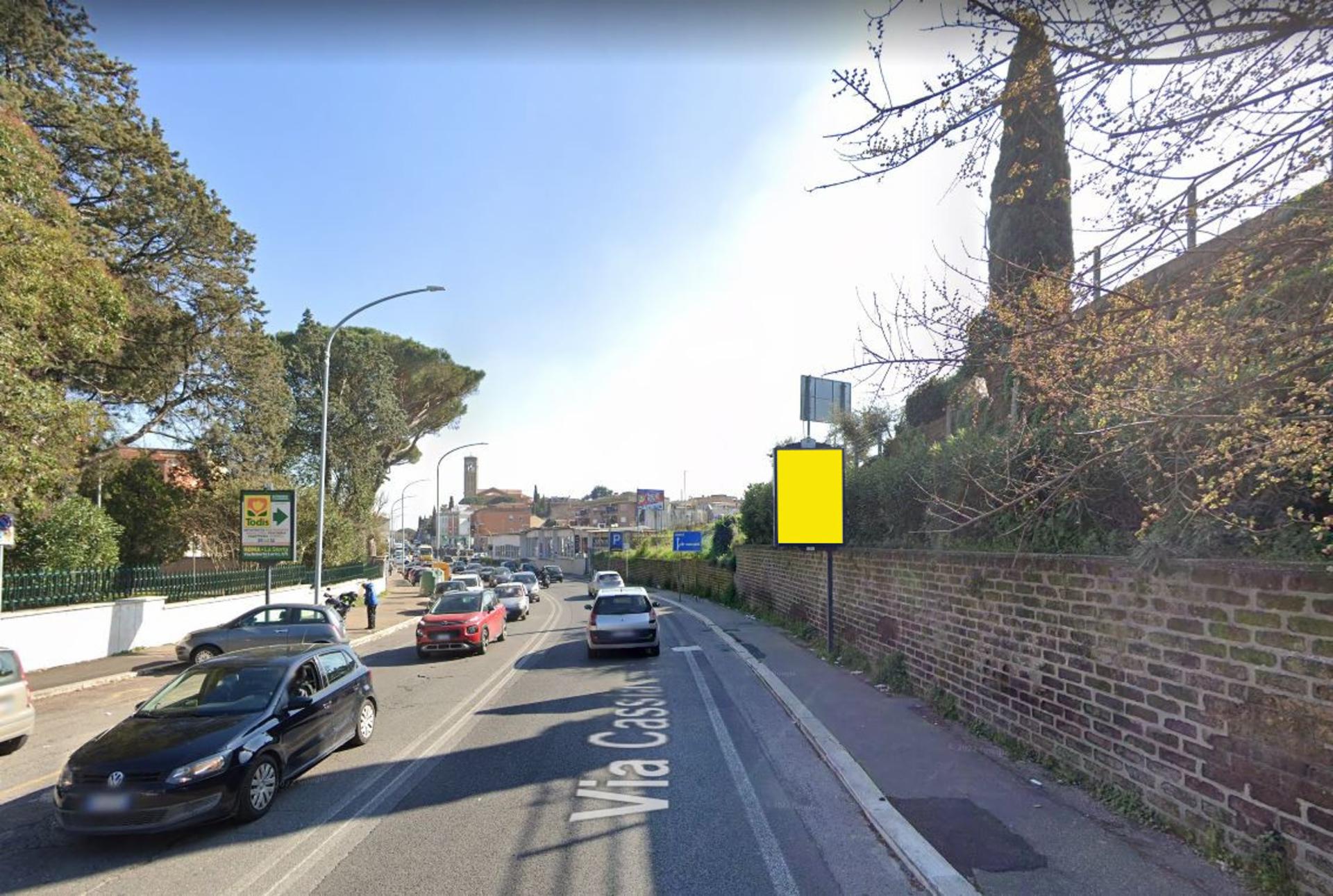 Impianto cartellonistica a Roma