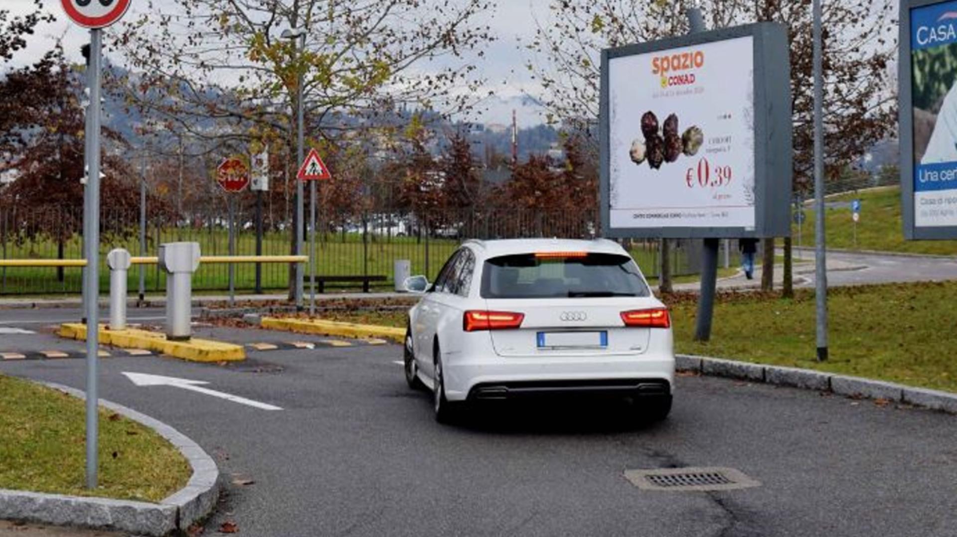 Impianto POSTER a Bergamo, in zona Dipartimento di medicina e chirurgia