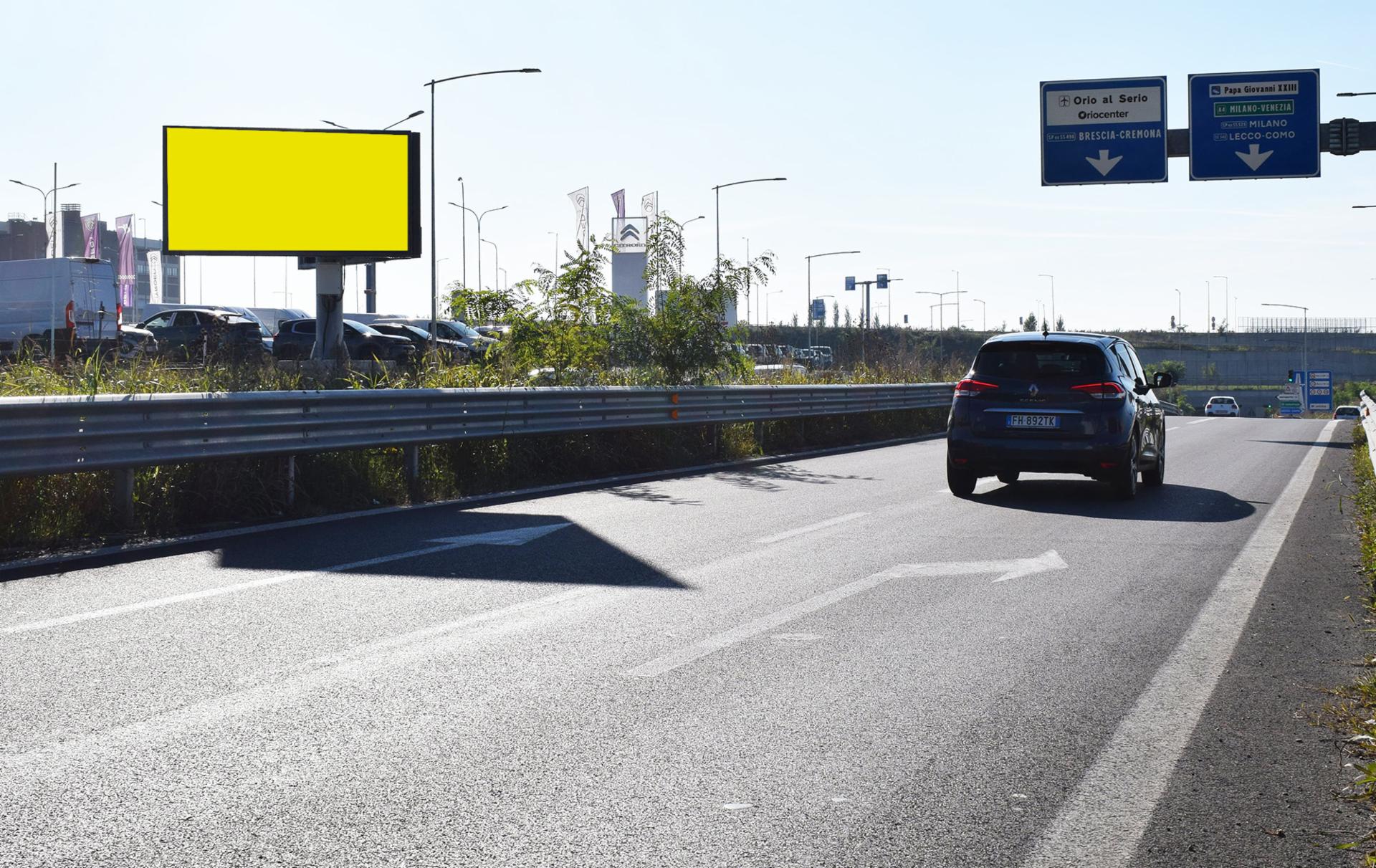 Impianto a Via Autostrada  uscita città  Bergamo