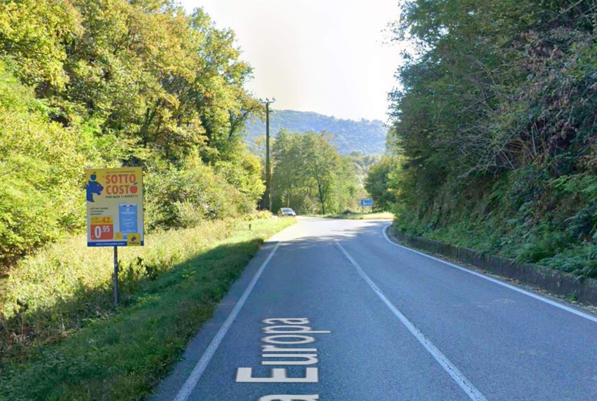Impianto CARTELLONISTICA a Dumenza, in zona Guardia di Finanza