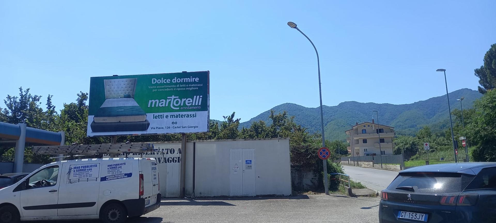 Impianto 6 X 3 a Mercato San Severino, in zona Conad