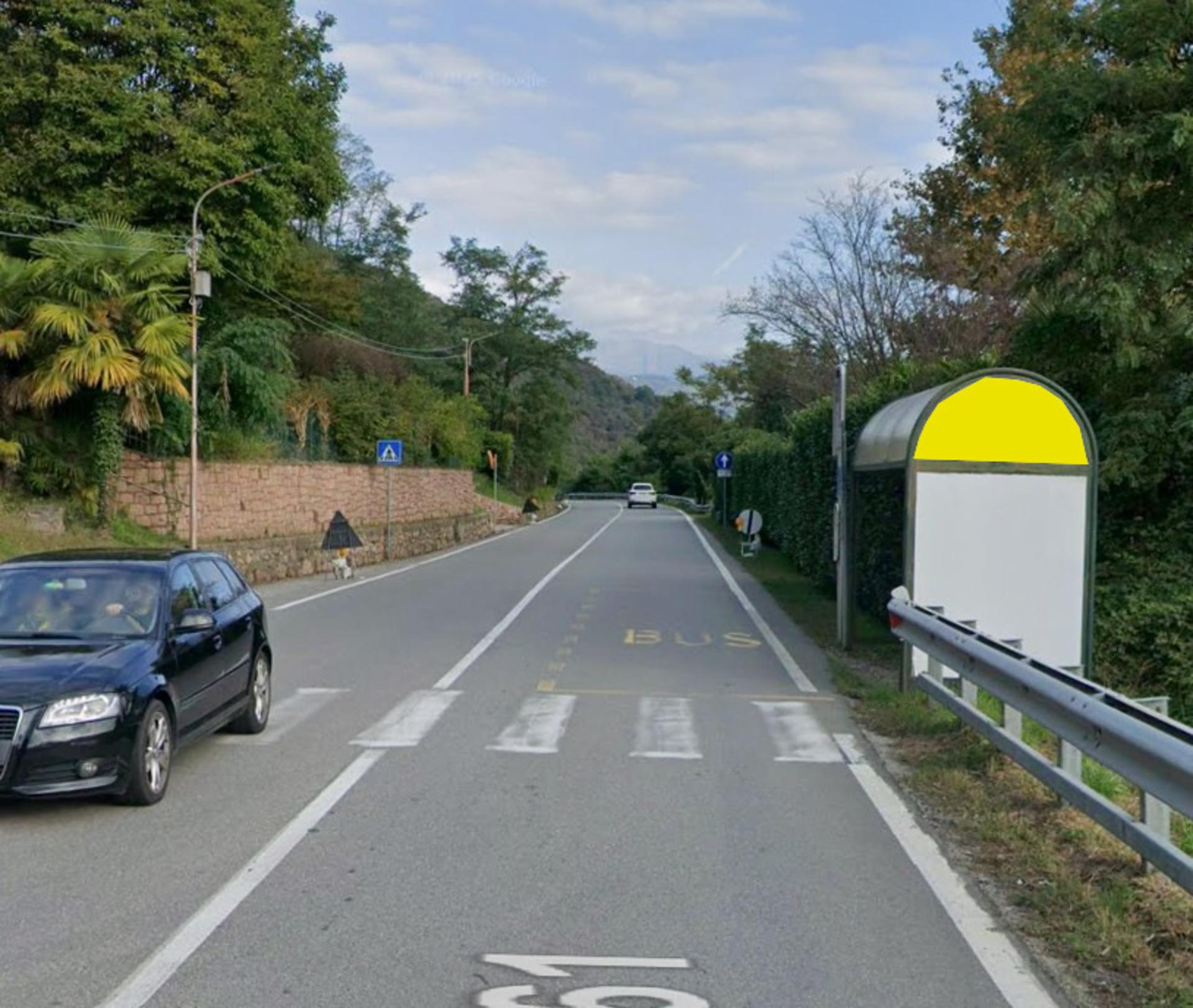 Impianto PENSILINA a Brusimpiano, in zona Le Tre Grotte