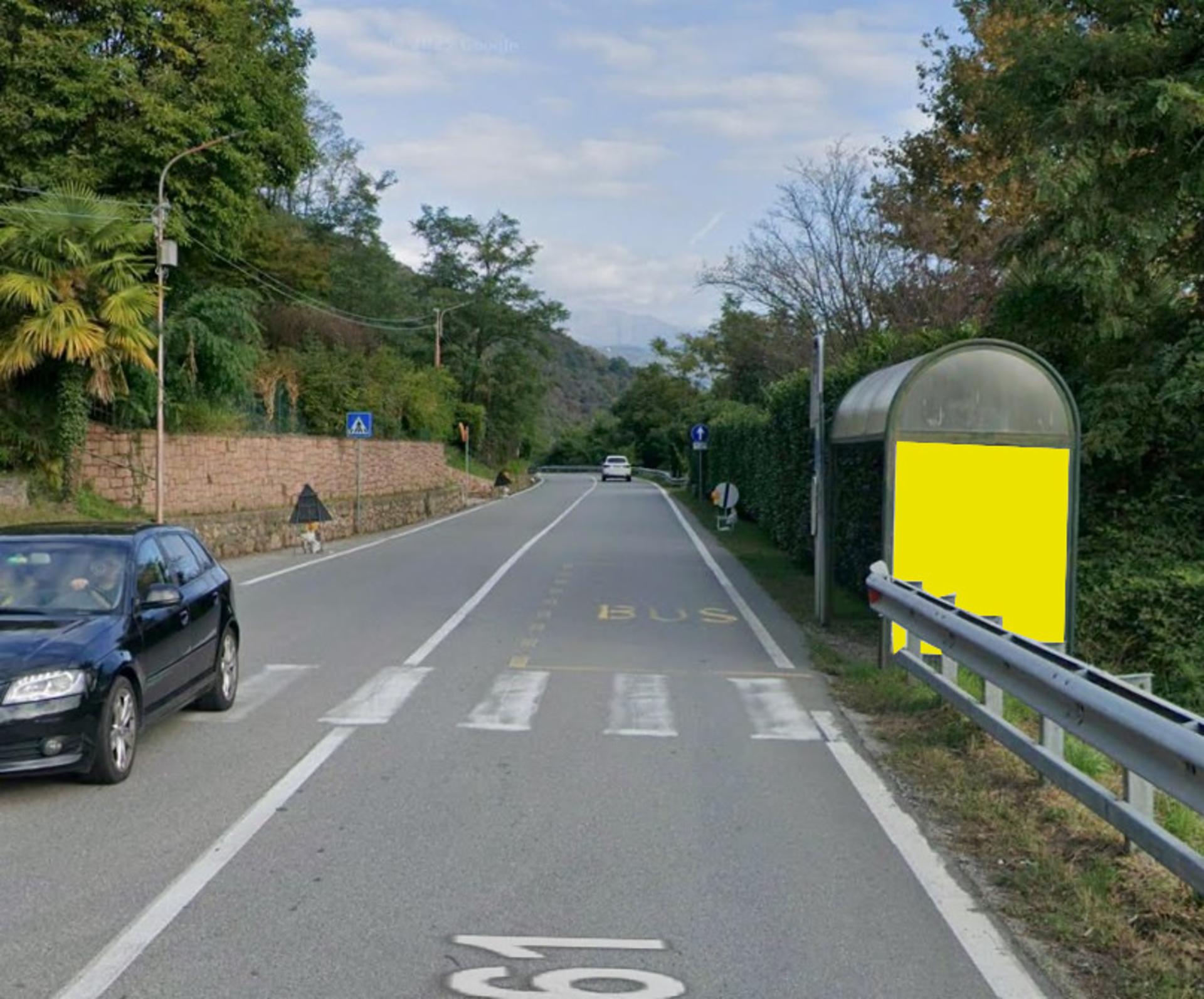Impianto PENSILINA a Brusimpiano, in zona Le Tre Grotte
