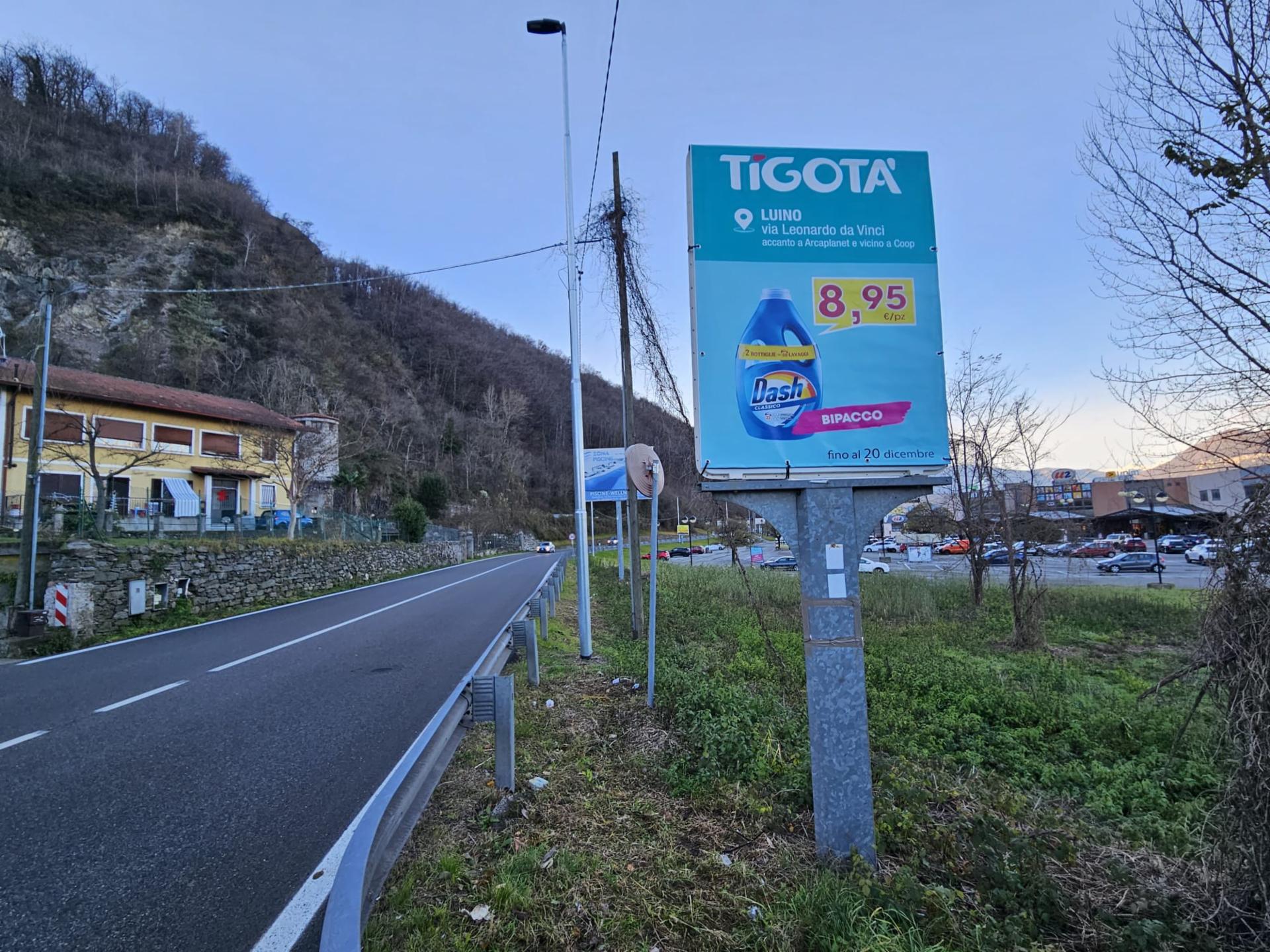 Impianto a VIA R. STEHLI SS. 394 km 33+421 dx 104 Germignaga