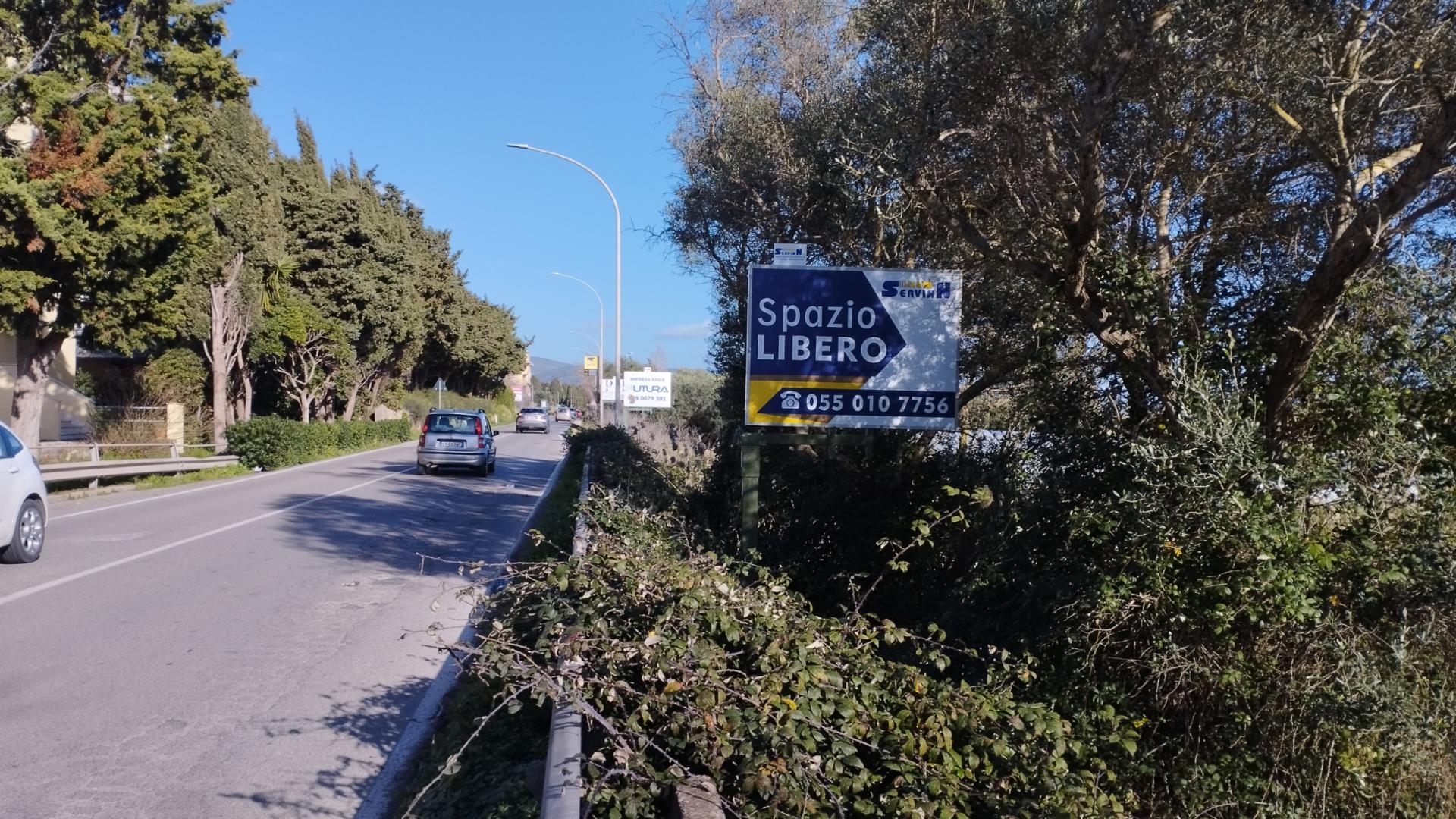 Impianto CARTELLONISTICA a Orbetello, in zona Coop