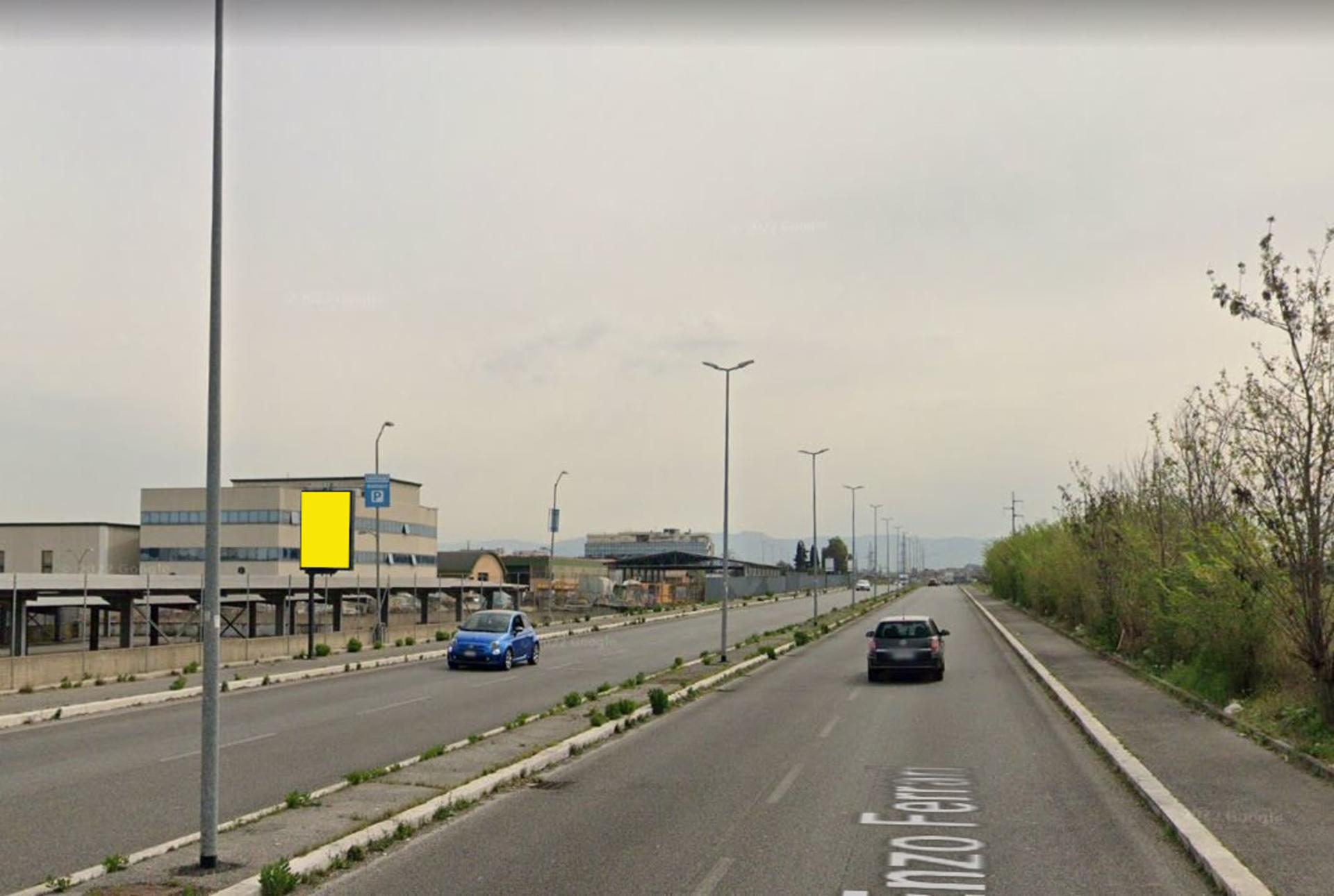 Impianto CARTELLONISTICA a Roma, in zona Burger King