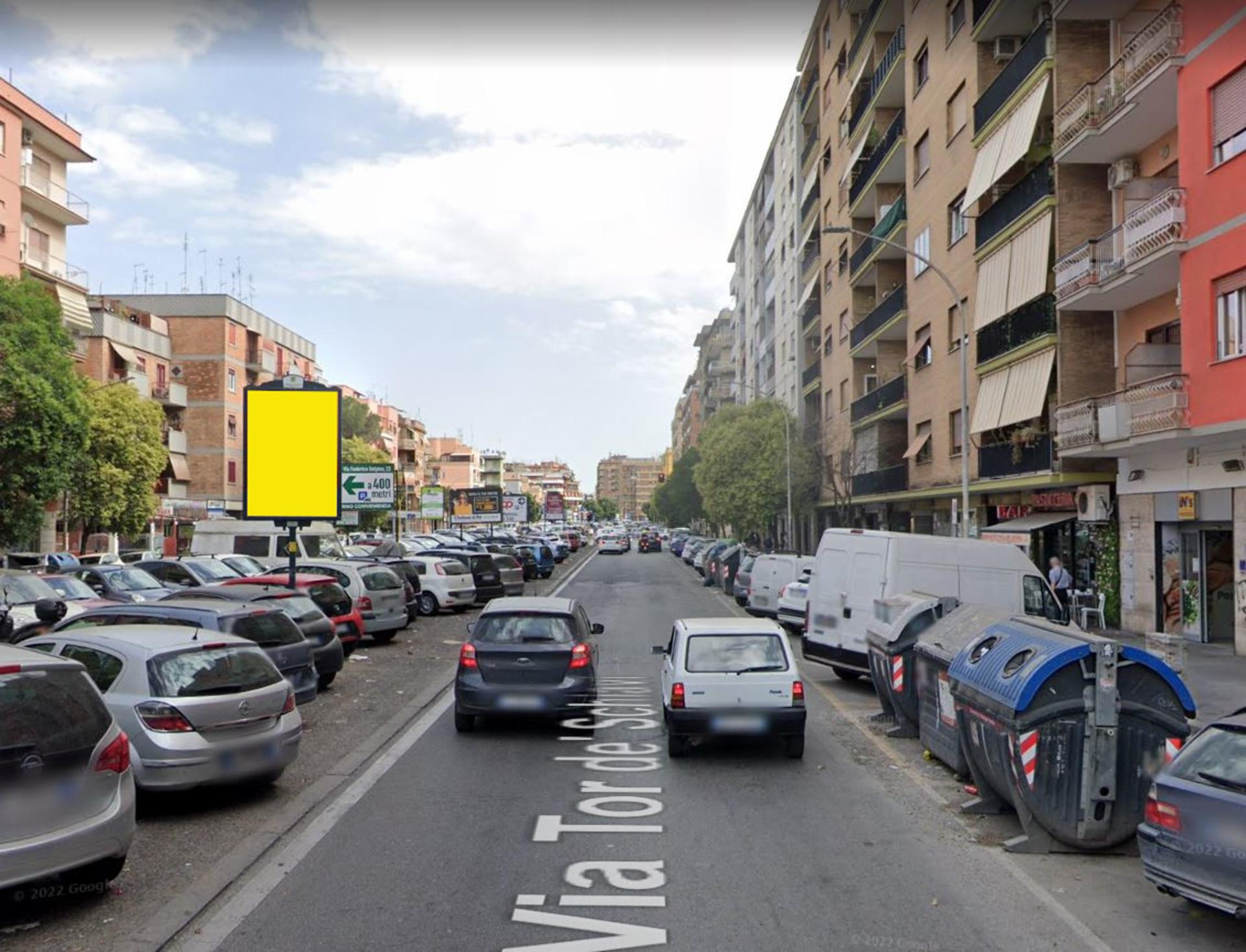 Impianto CARTELLONISTICA a Roma, in zona Parrucchiere Green