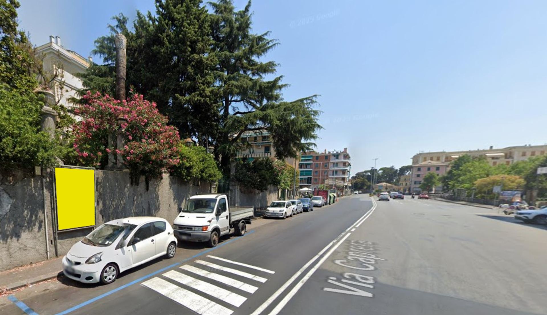 Impianto STENDARDO a Genova, in zona Caprera Cafè