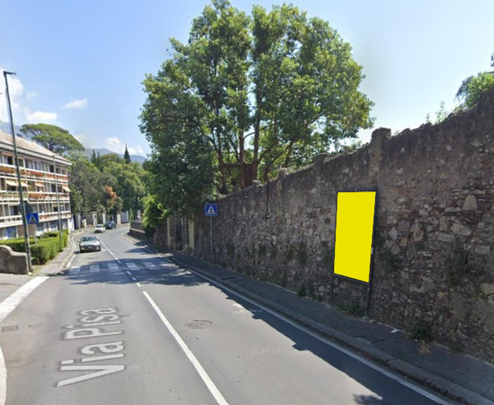 Impianto STENDARDO a Genova, in zona La mise en place