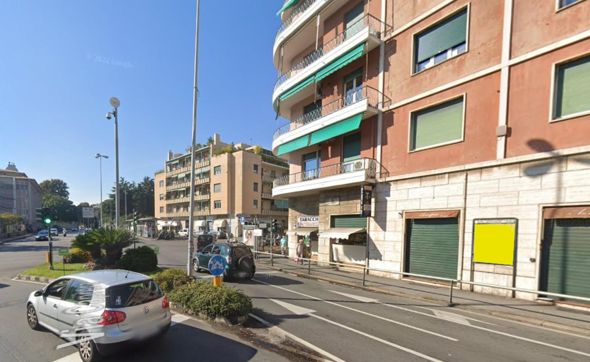 Impianto STENDARDO a Genova, in zona Bar Pasticceria Panarello