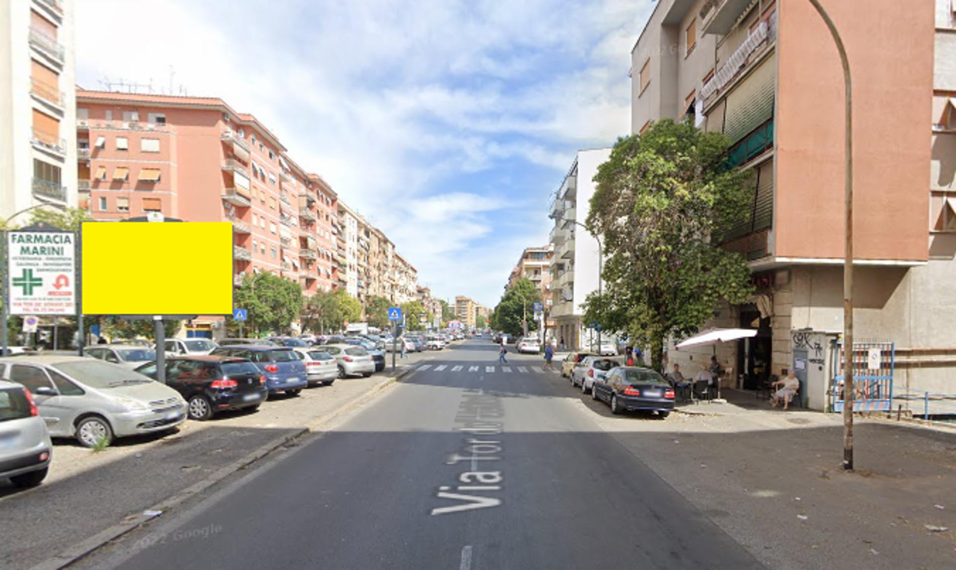 Impianto POSTER a Roma, in zona Parrucchiere Green