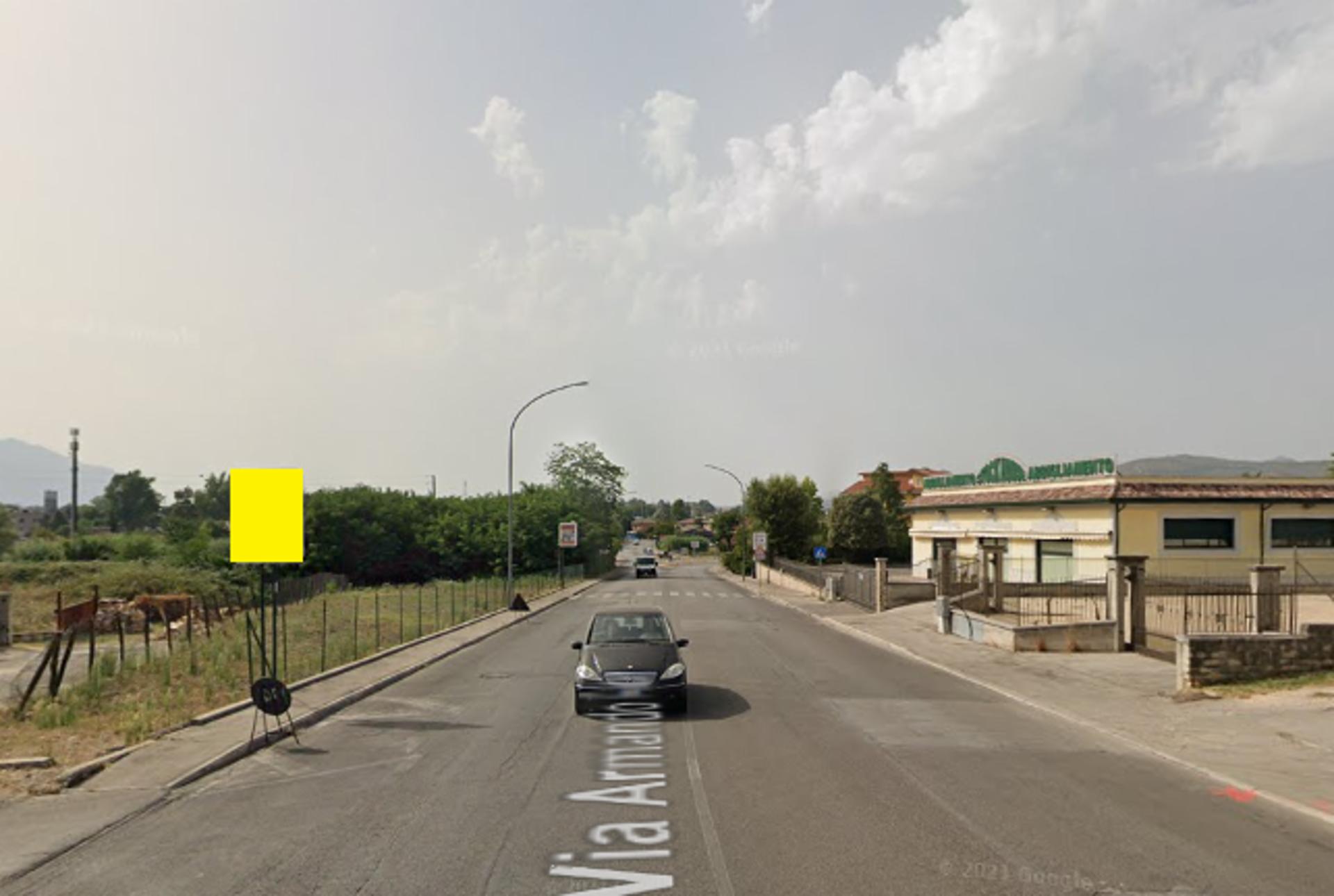 Impianto CARTELLONISTICA a Frosinone, in zona Stadio Benito Stirpe