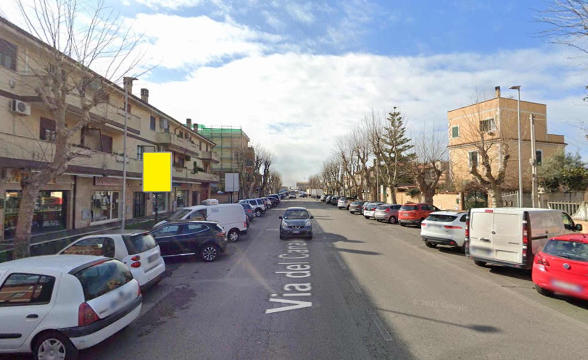 Impianto CARTELLONISTICA a Fiumicino, in zona Dacci...un Taglio