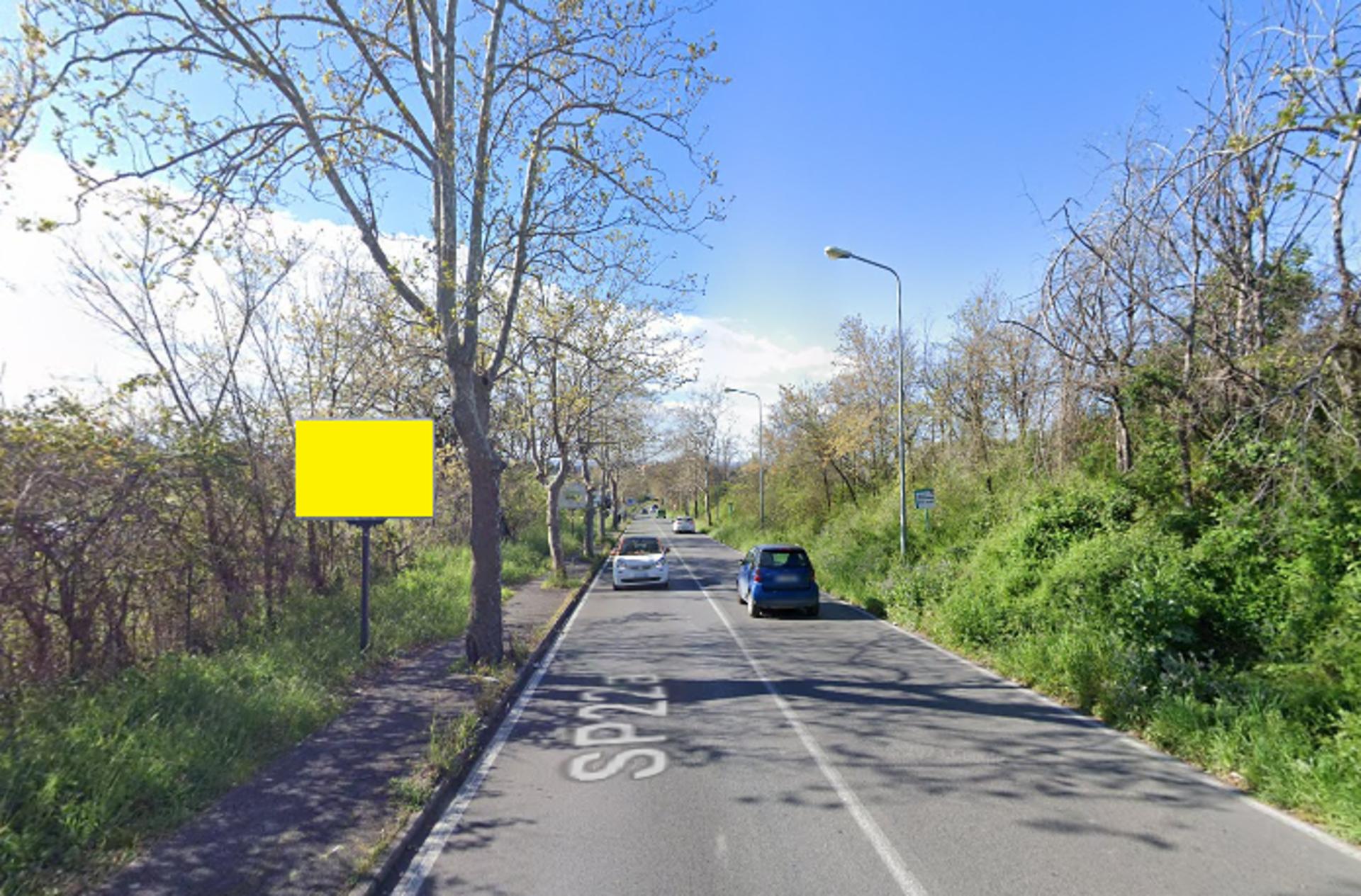 Impianto CARTELLONISTICA a Fonte Nuova, in zona Trattoria Da Luigino