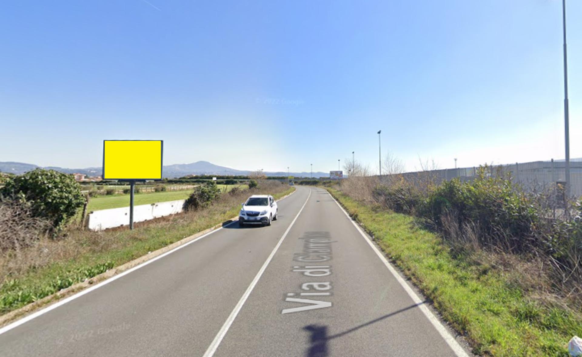 Impianto POSTER a Roma, in zona Casa Cavicchi