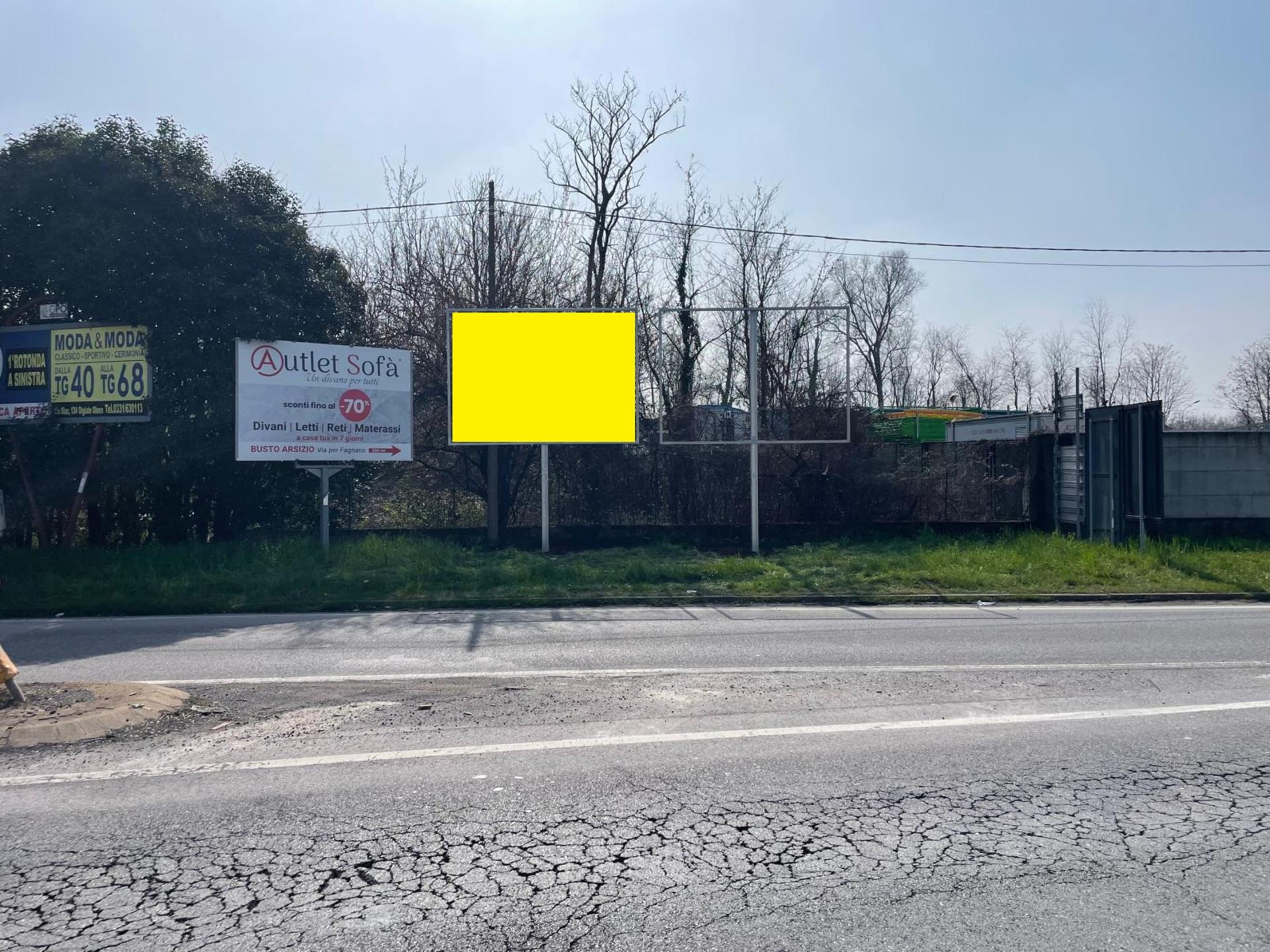 Impianto a Via Malpensa civ. 7 impianto lato sx  Busto Arsizio