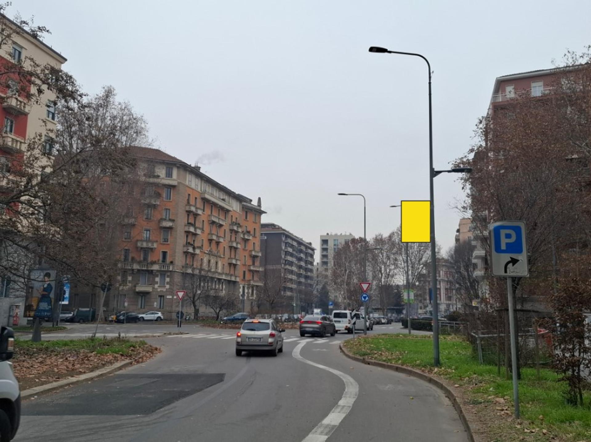Impianto a VIA Gian Carlo Castelbarco palo n. 29  Milano