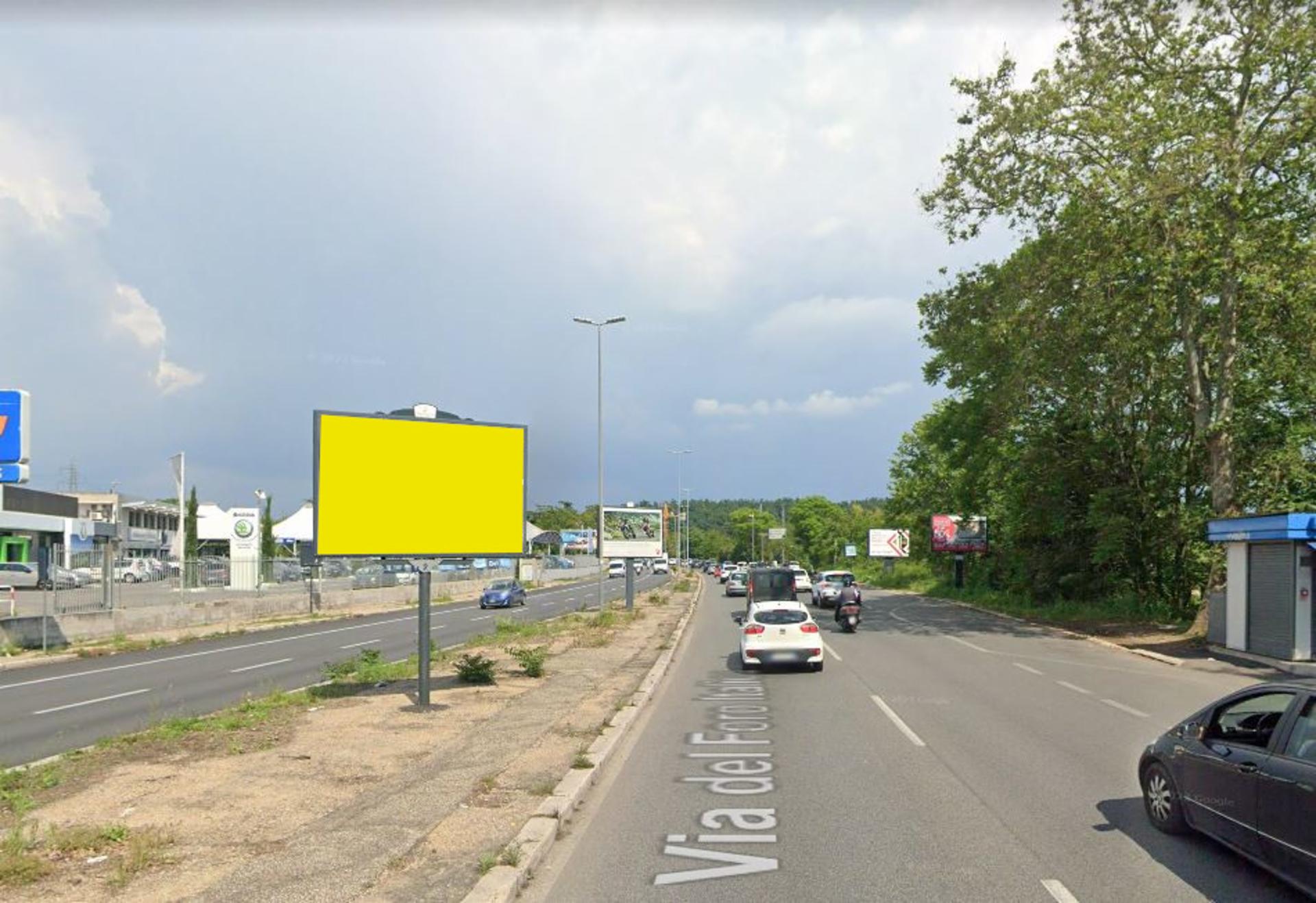 Impianto poster a Roma