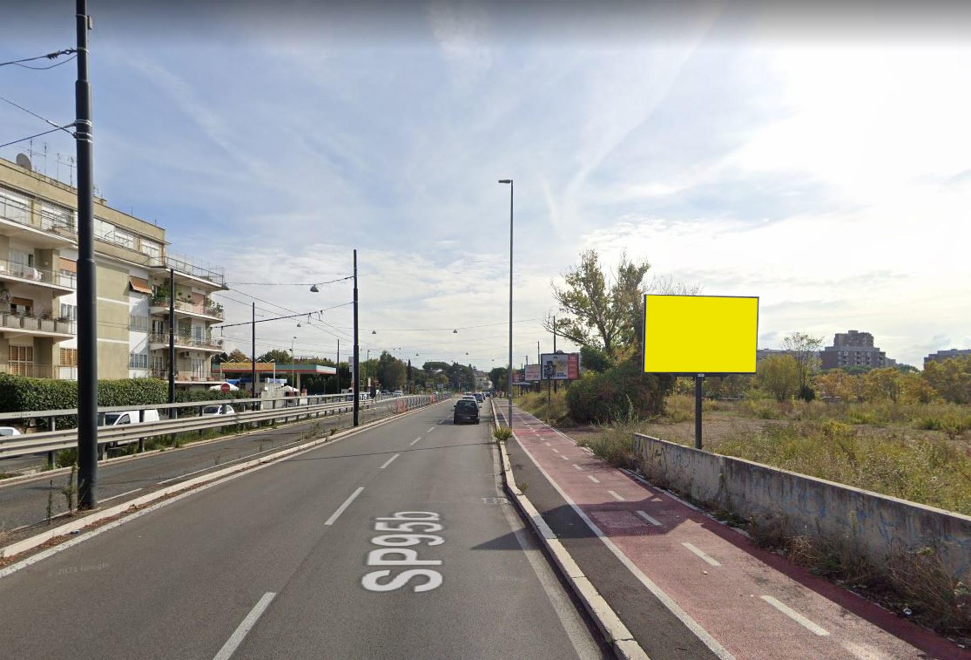Impianto POSTER a Roma, in zona Pizza Alessio