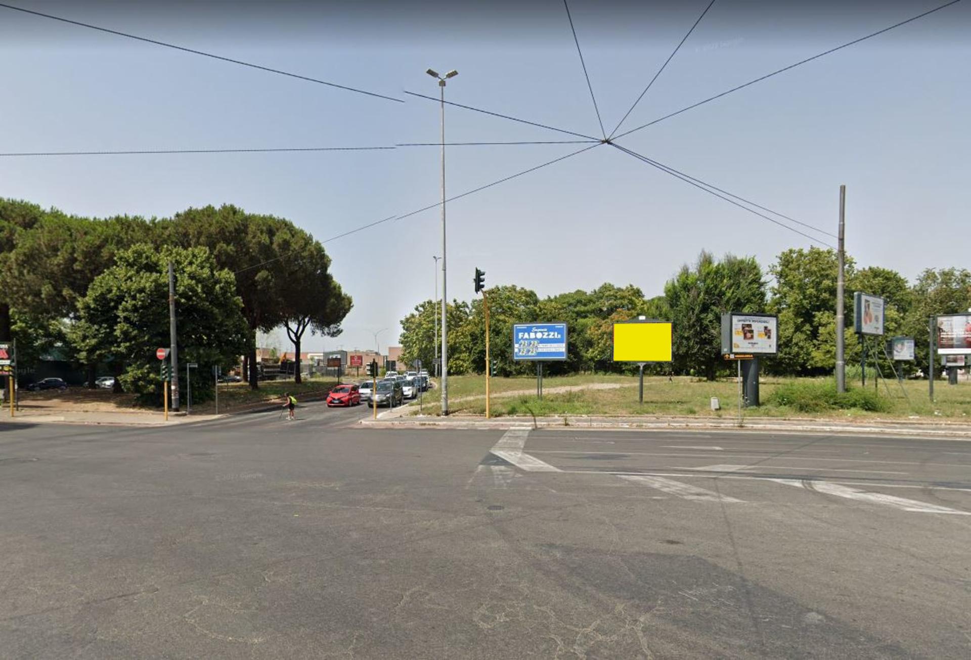 Impianto POSTER a Roma, in zona Pizzamania