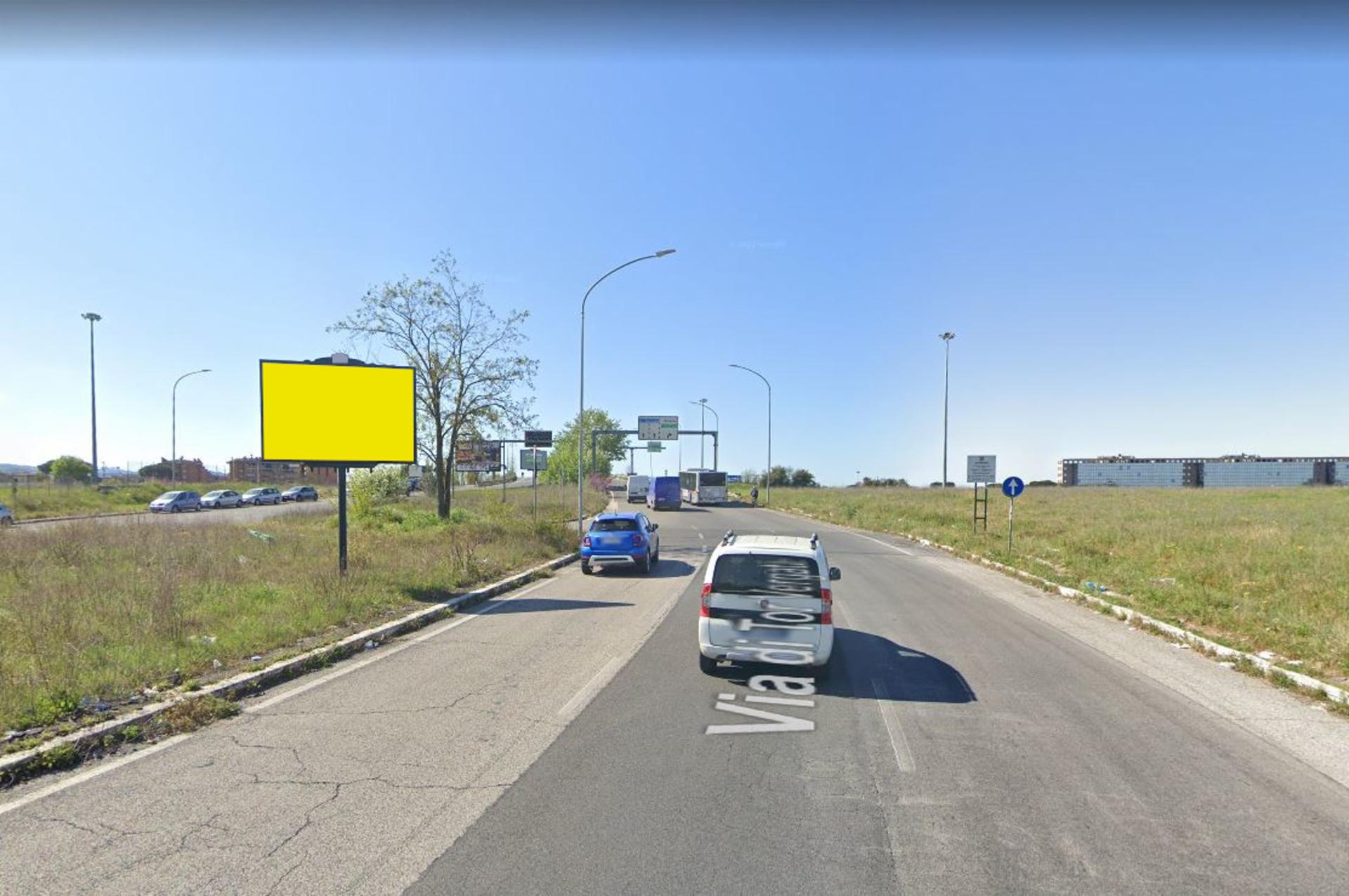 Impianto POSTER a Roma, in zona Kiabi
