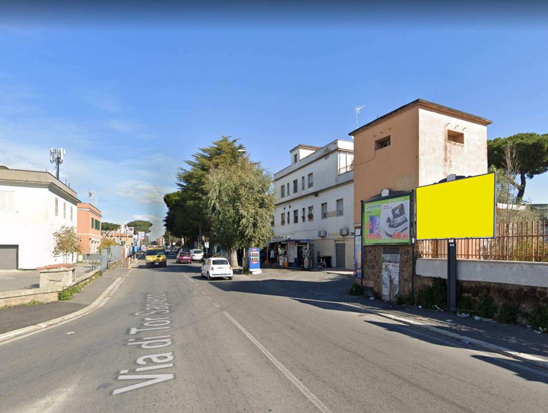Impianto POSTER a Roma, in zona Metropoliz MAAM