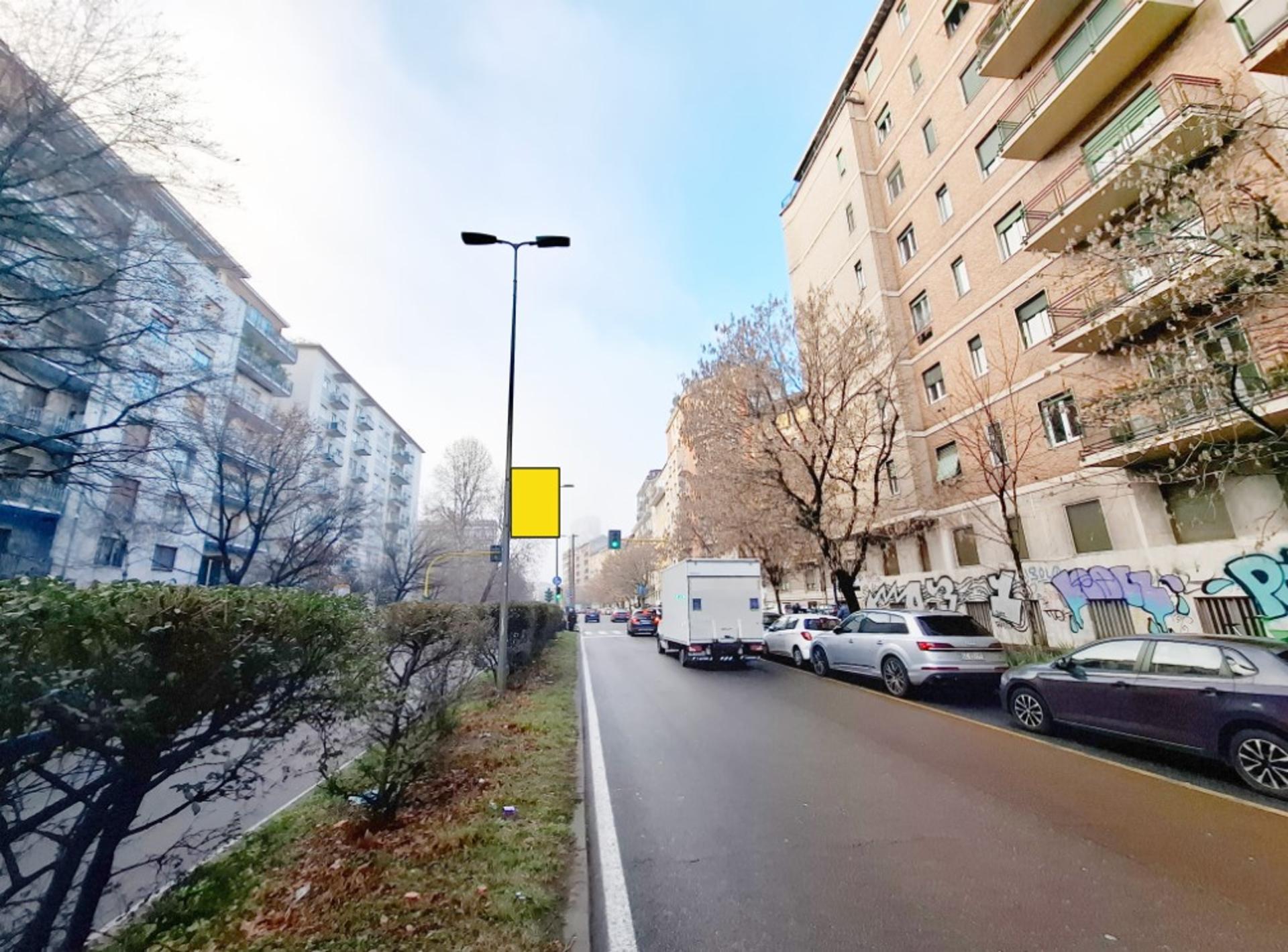Impianto a VIALE Emilio Caldara palo n. 13  Milano