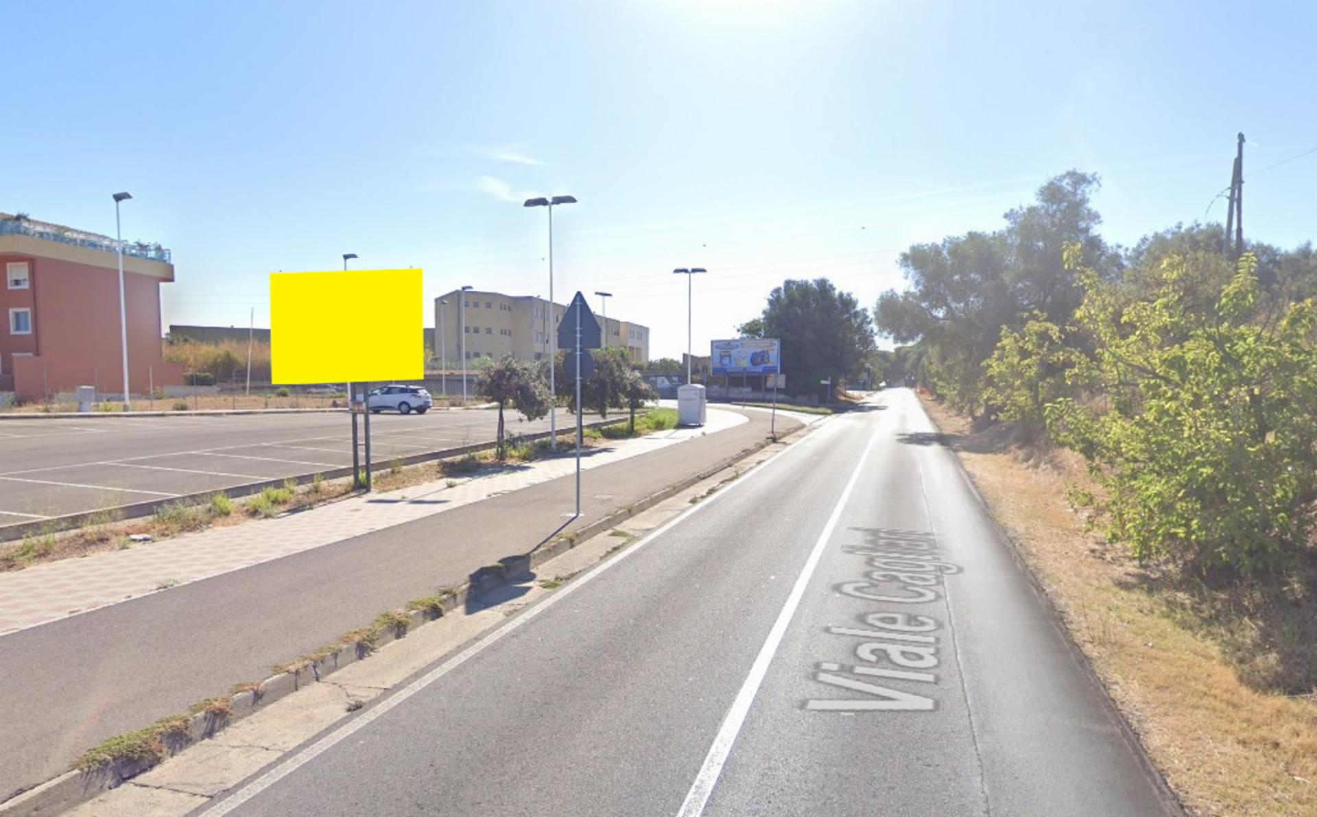 Impianto CARTELLONISTICA a Elmas, in zona Giardini Riu Matzeu