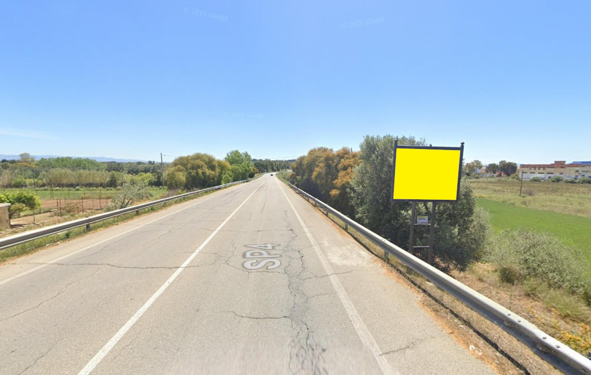 Impianto CARTELLONISTICA a Sestu, in zona Galleria del Mobile