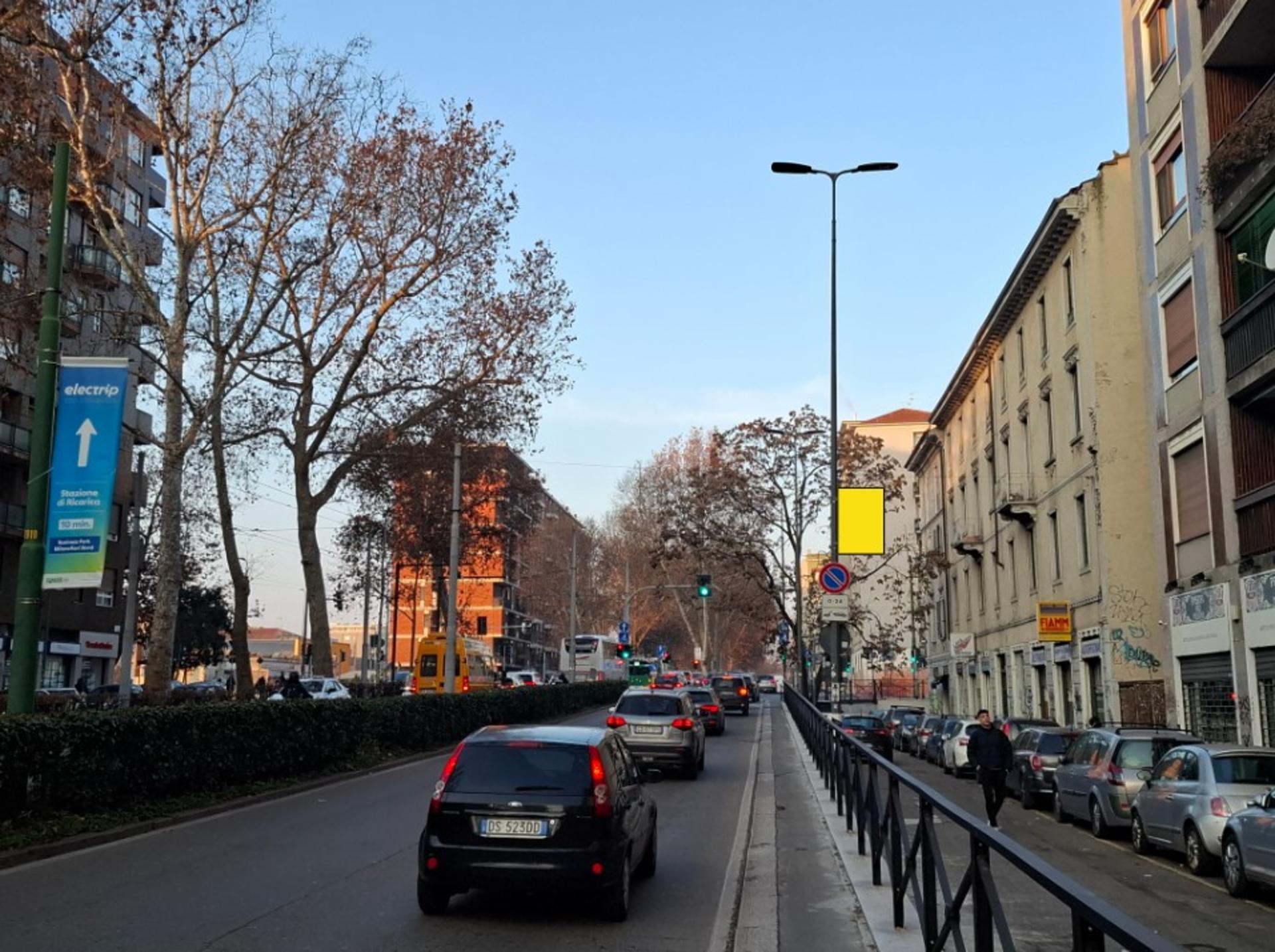Impianto a VIALE Tibaldi palo n. 5  Milano