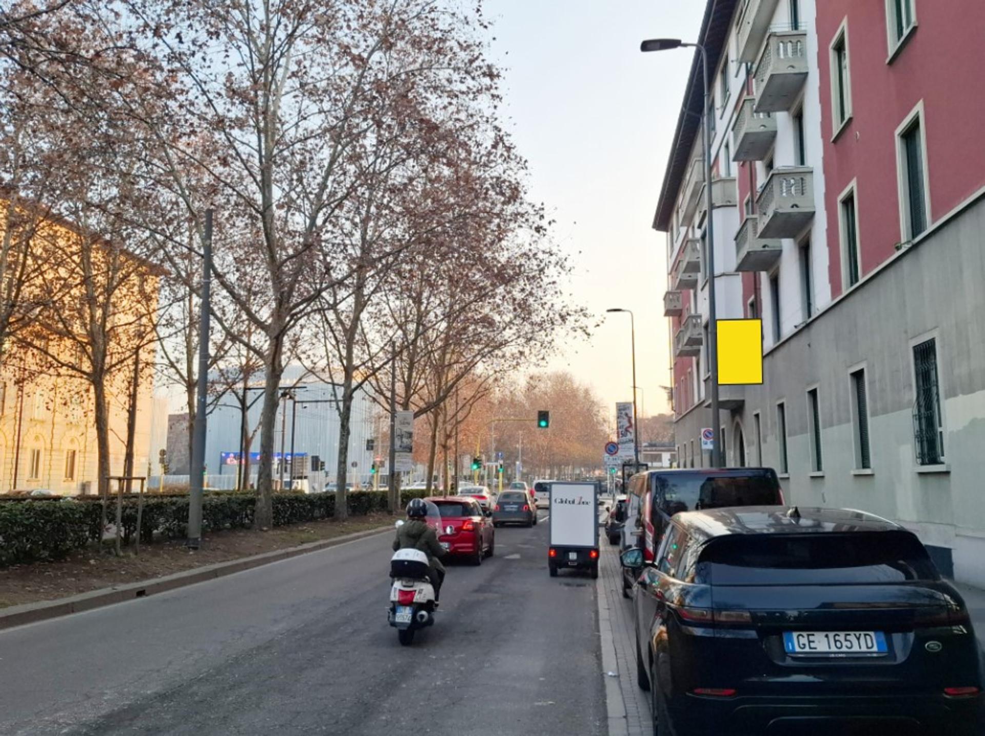 Impianto a VIALE Tibaldi palo n. 70  Milano