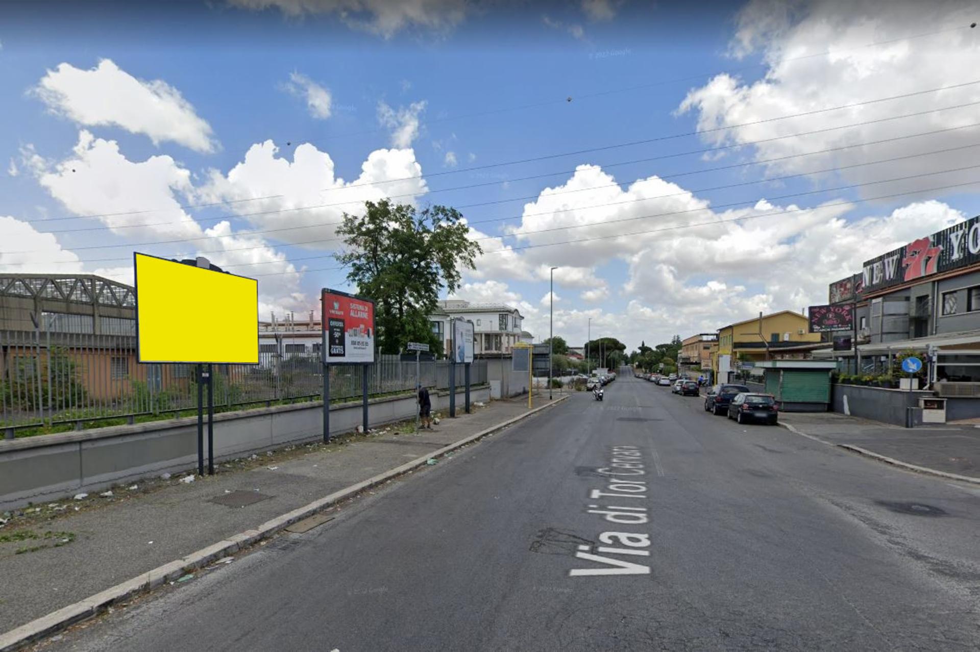 Impianto POSTER a Roma, in zona Scuola primaria Gioacchino Gesmundo