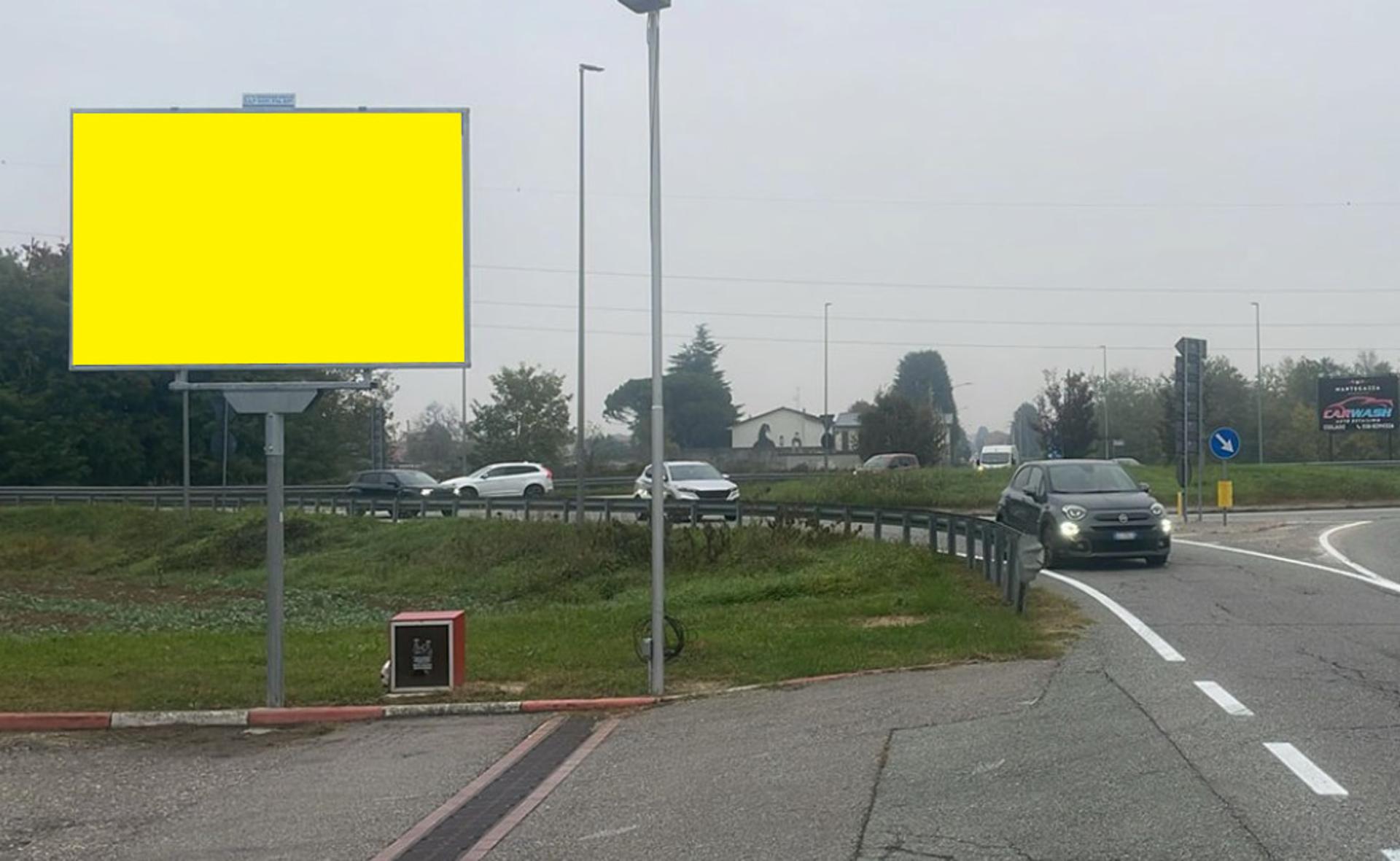 Impianto CARTELLONISTICA a Cislago, in zona Eldagas